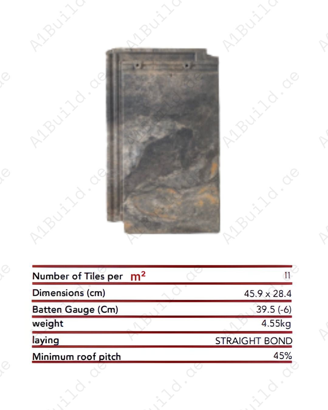 Natura Terra flat polished ceramic roof tile in earth-tone finish. UV-resistant, waterproof, thermally efficient tile with aesthetics & long-lasting durability.