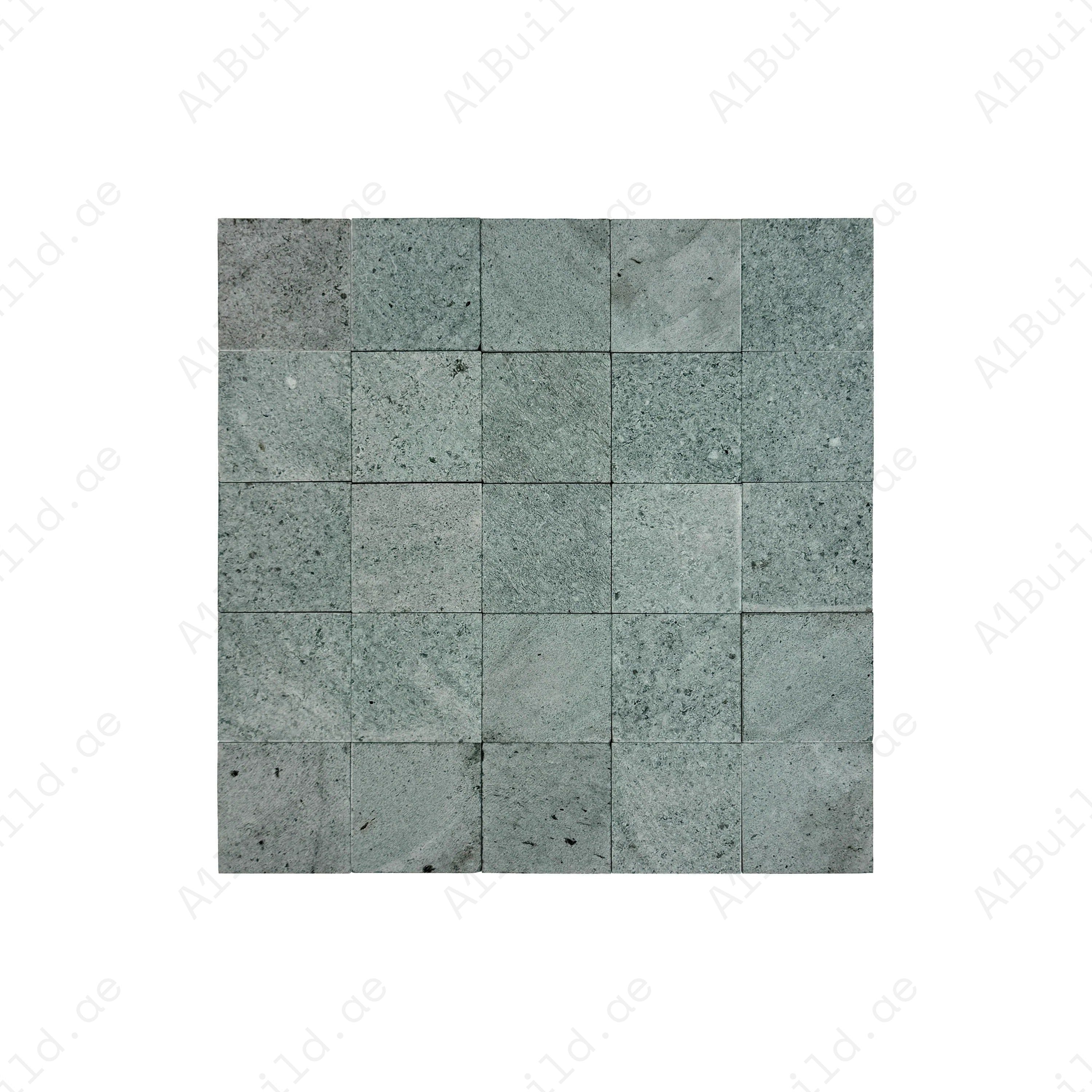 Natural Sukabumi green stone tiles for pools, spas & water walls. Durable, slip-resistant & eco-safe. Perfect for luxury outdoor & indoor aquatic designs.
