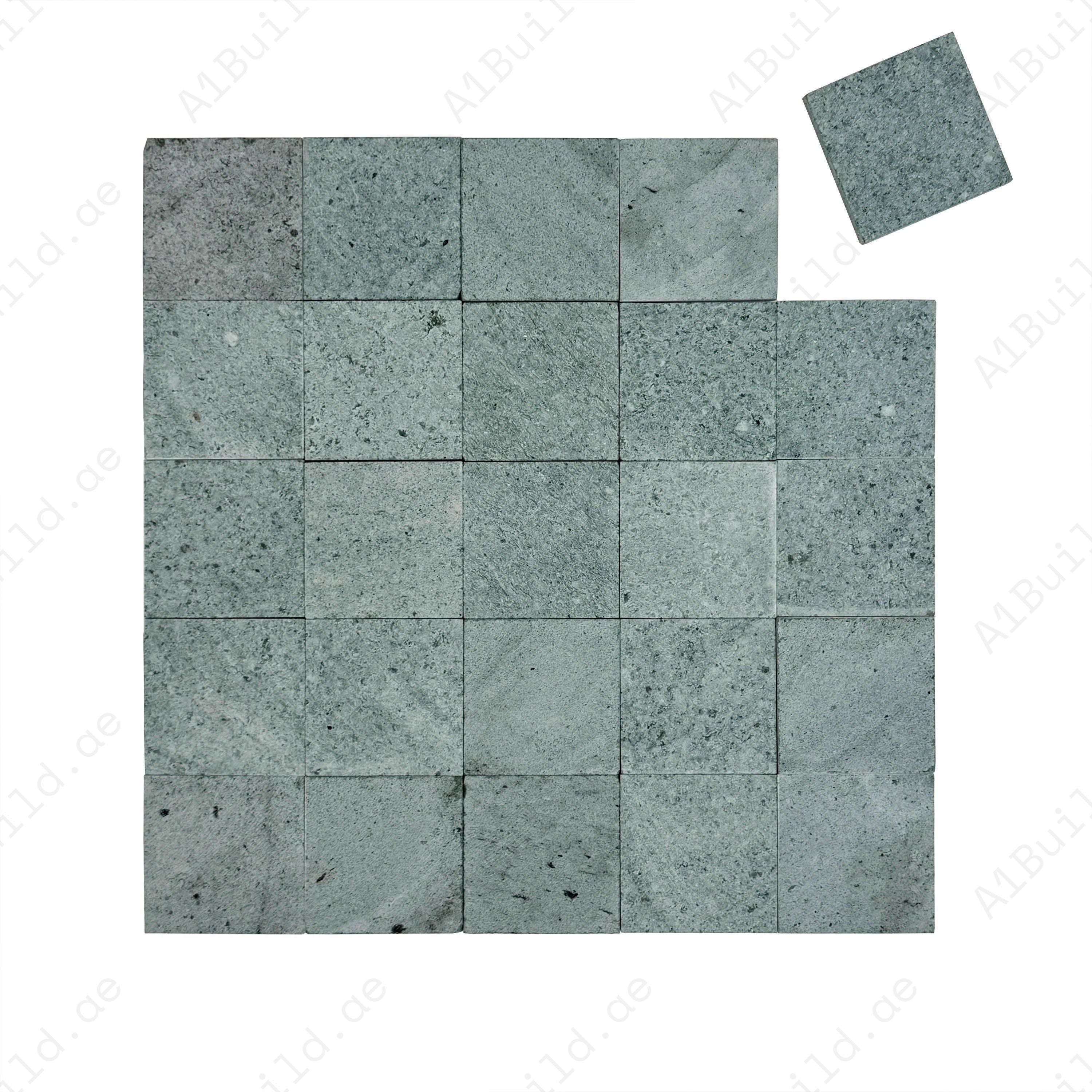 Natural Sukabumi green stone tiles for pools, spas & water walls. Durable, slip-resistant & eco-safe. Perfect for luxury outdoor & indoor aquatic designs.