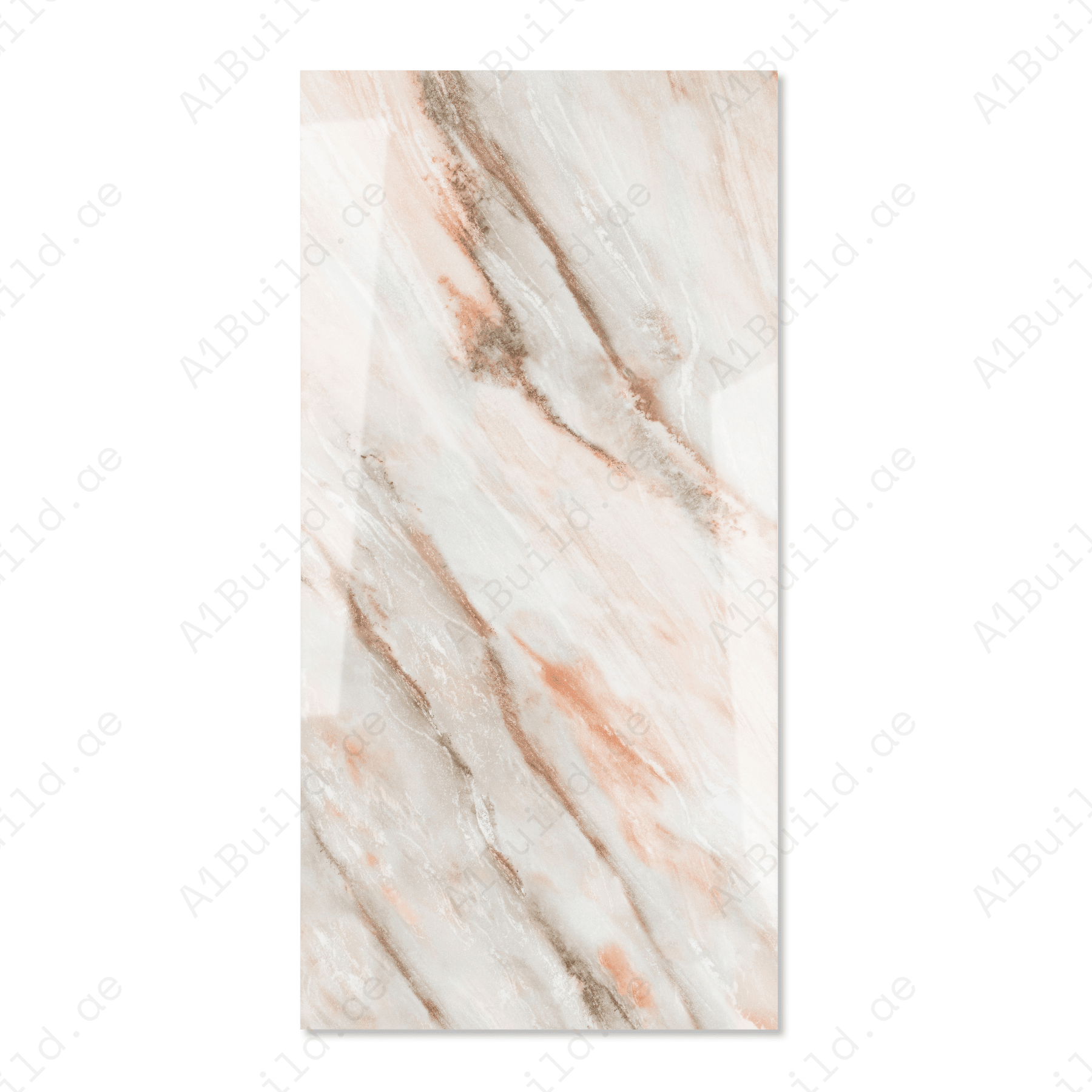 Nile porcelain tile 60x120cm 9mm thickness, marble look design, durable porcelain, ideal for modern floors and walls.