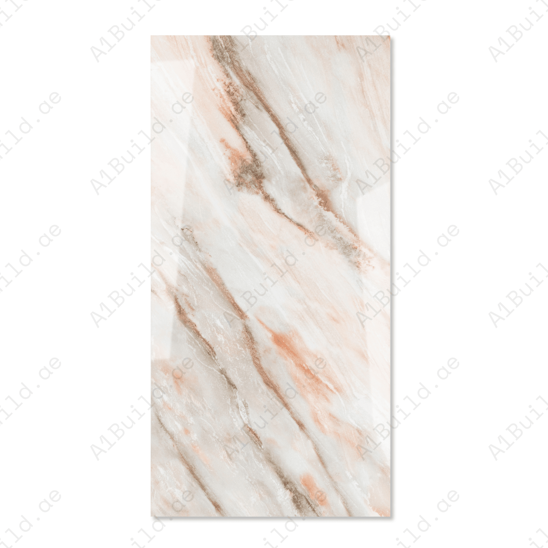 Nile porcelain tile 60x120cm 9mm thickness, marble look design, durable porcelain, ideal for modern floors and walls.