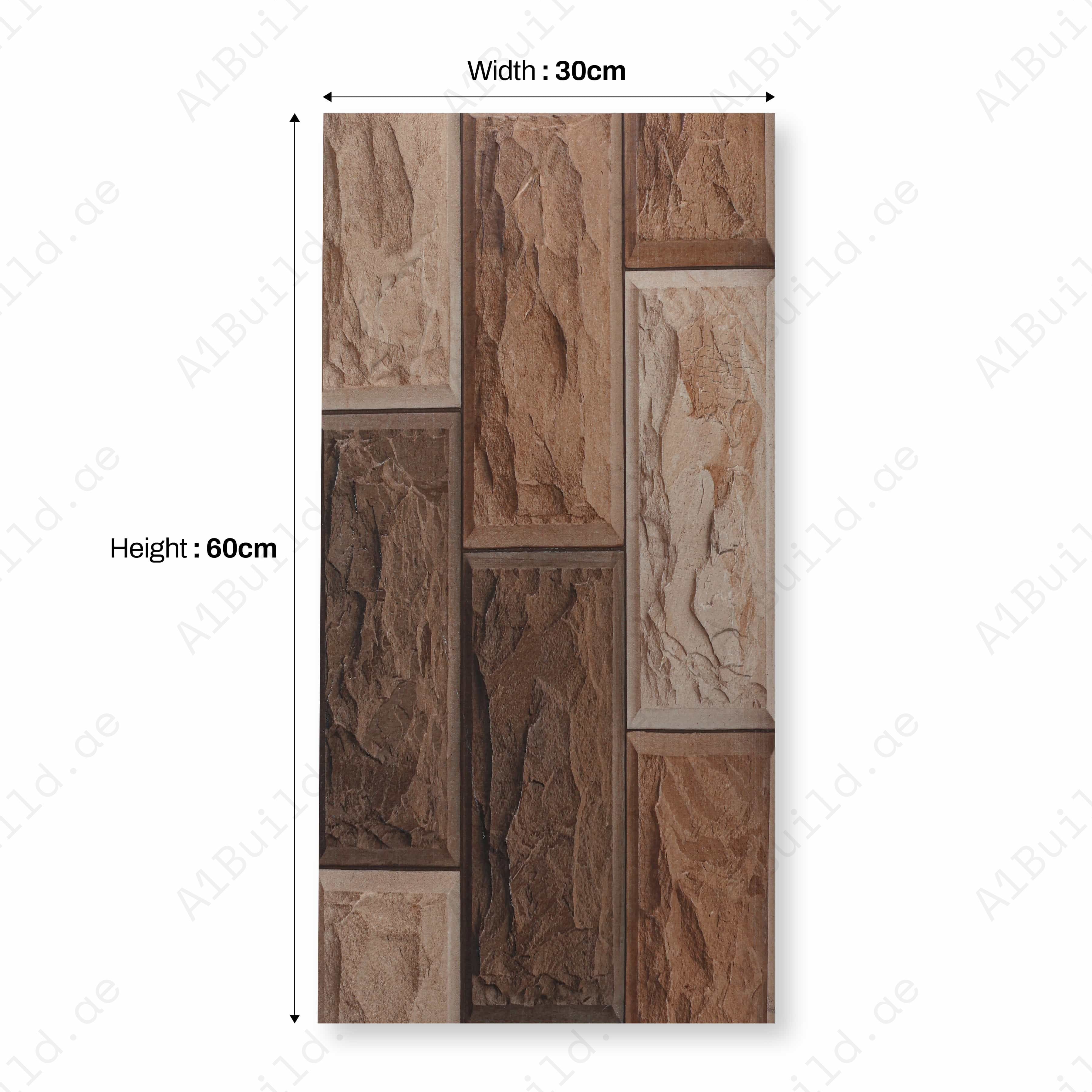 Novel Bronze | Decorative Tile for Bathroom, Kitchen & Interior Walls