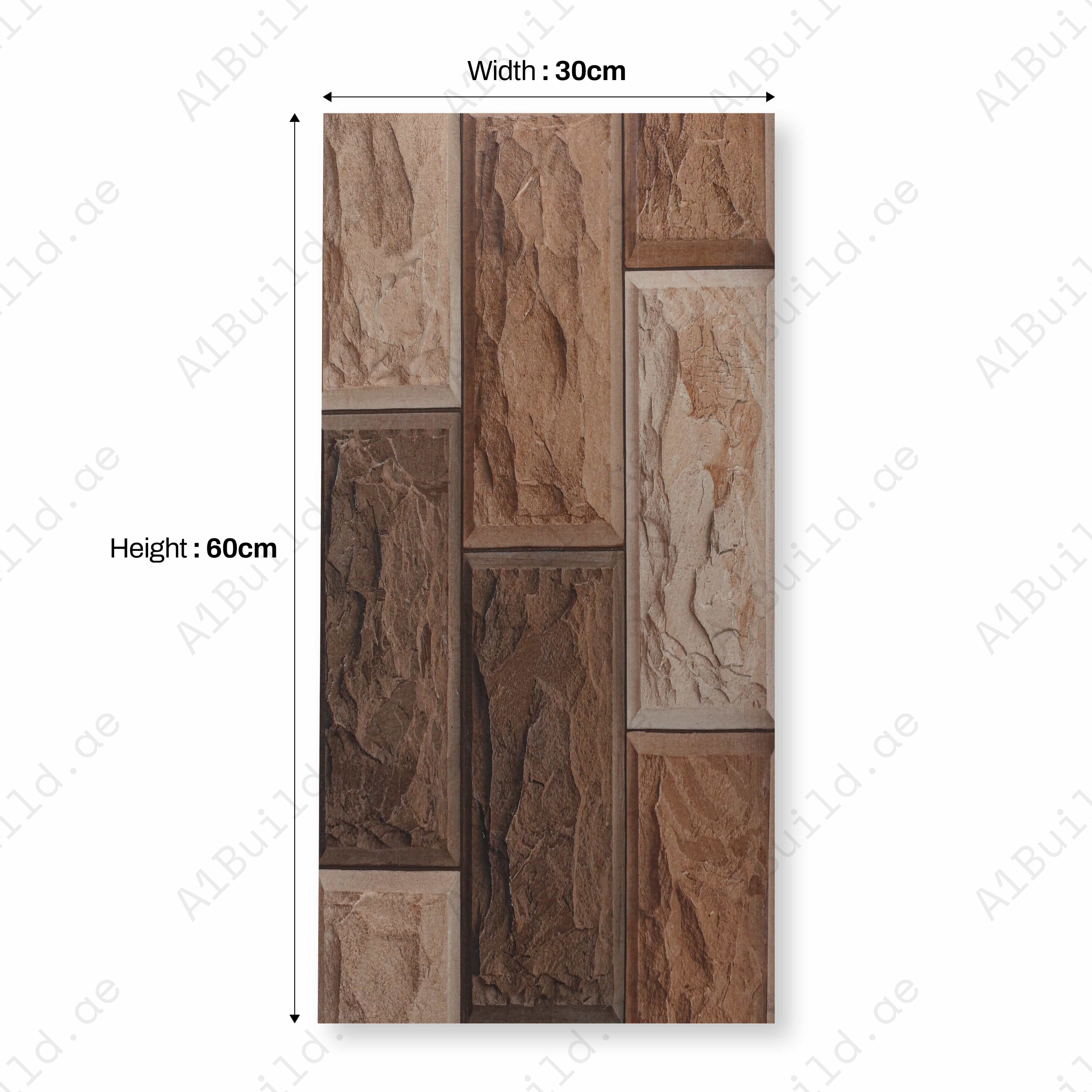 Novel Bronze | Decorative Tile for Bathroom, Kitchen & Interior Walls