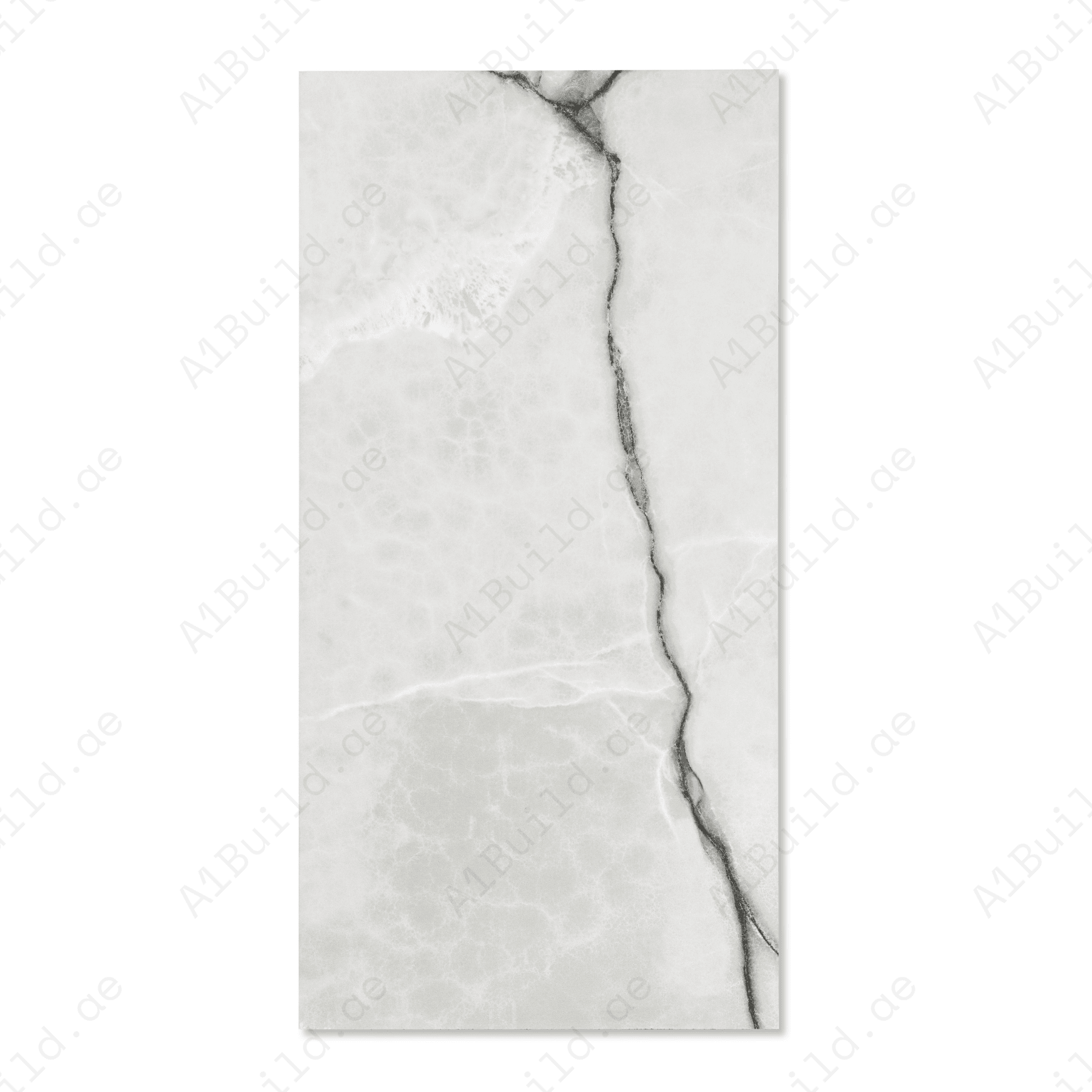 Onyx Steel porcelain tile 60x120cm with 9mm thickness features a bold onyx marble look, durable porcelain body for floors and walls.