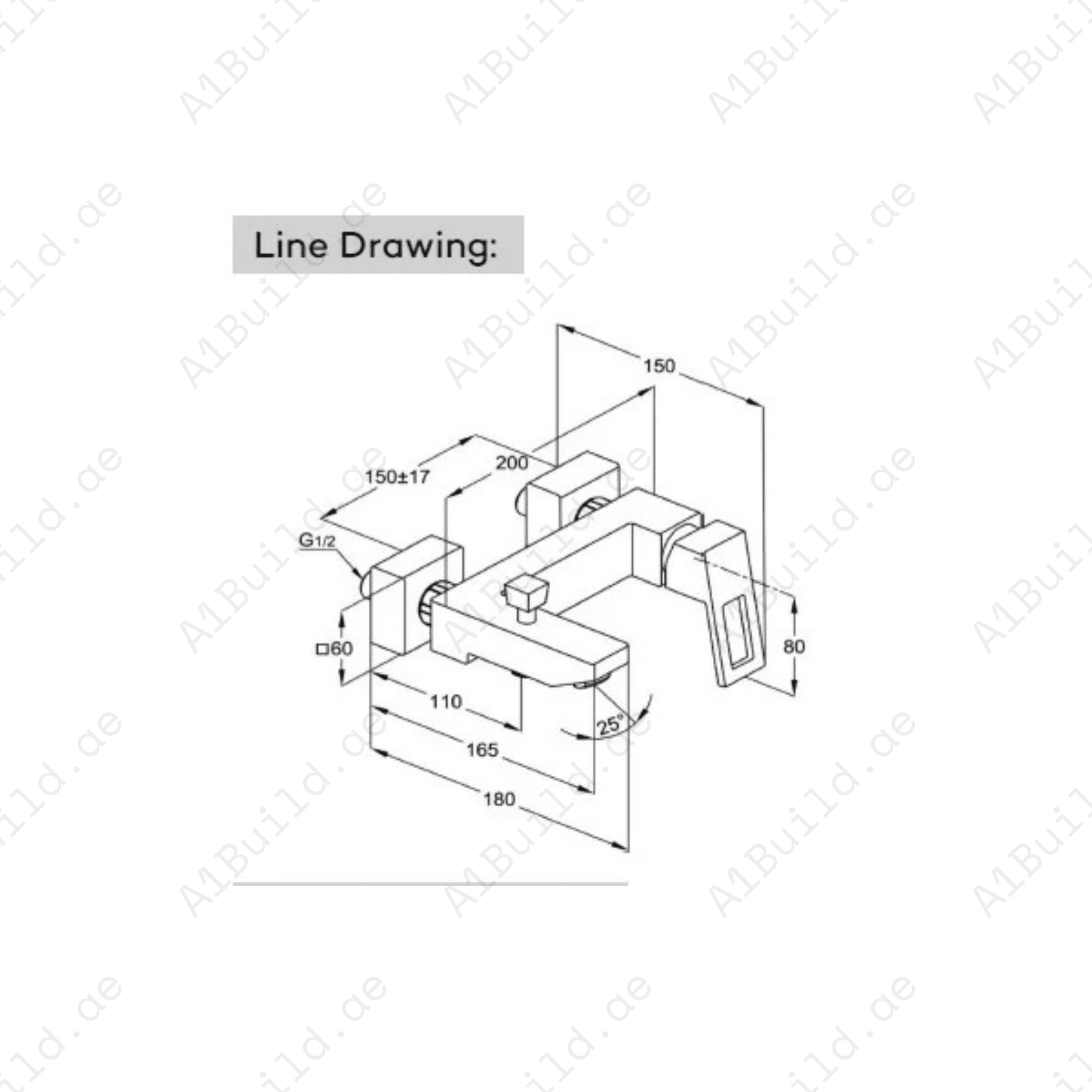 PACIFIC Single Lever Bath and Shower Mixer | Chrome Finish