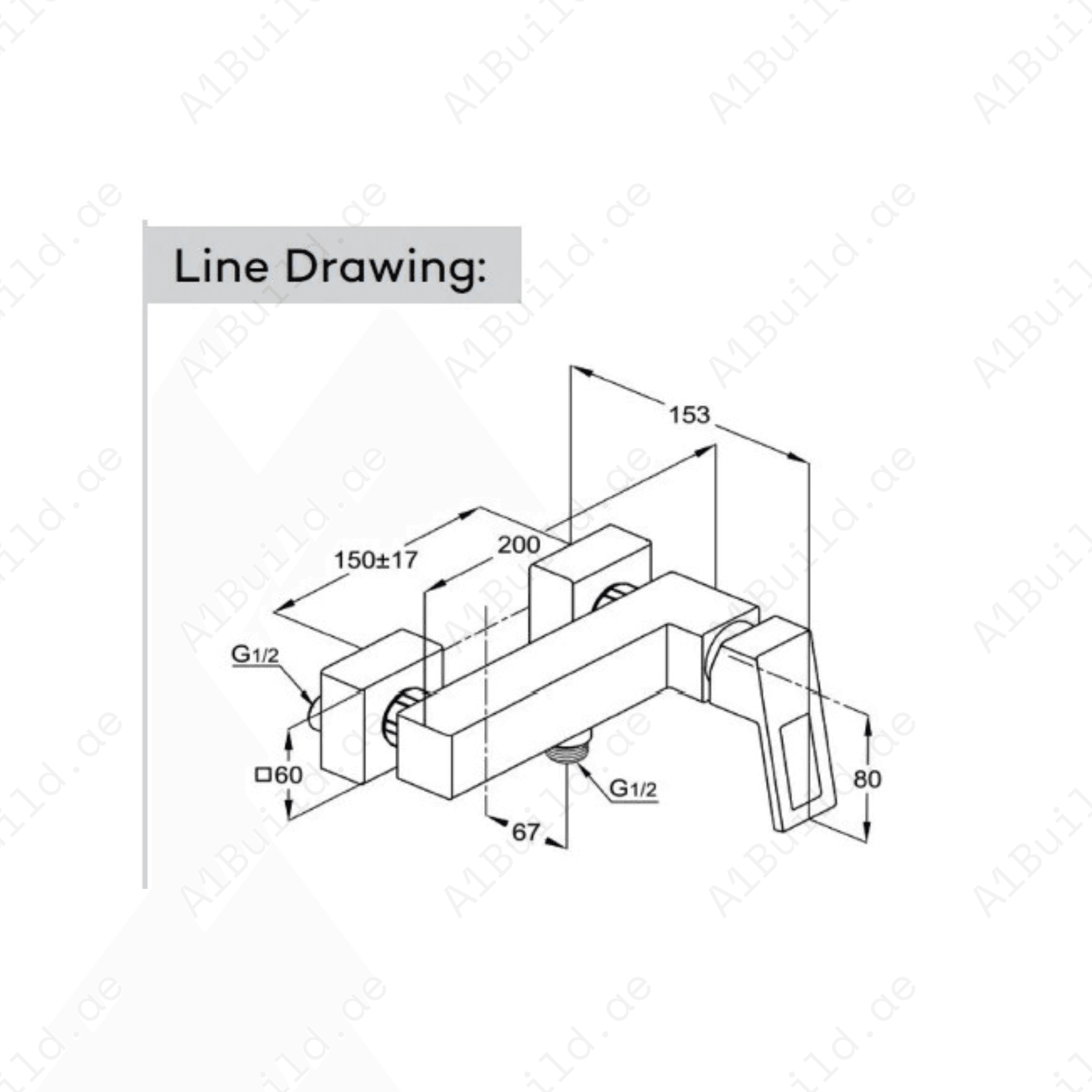 PACIFIC Single Lever Shower Mixer Chrome 8.0 Ltr/Min Flow Rate