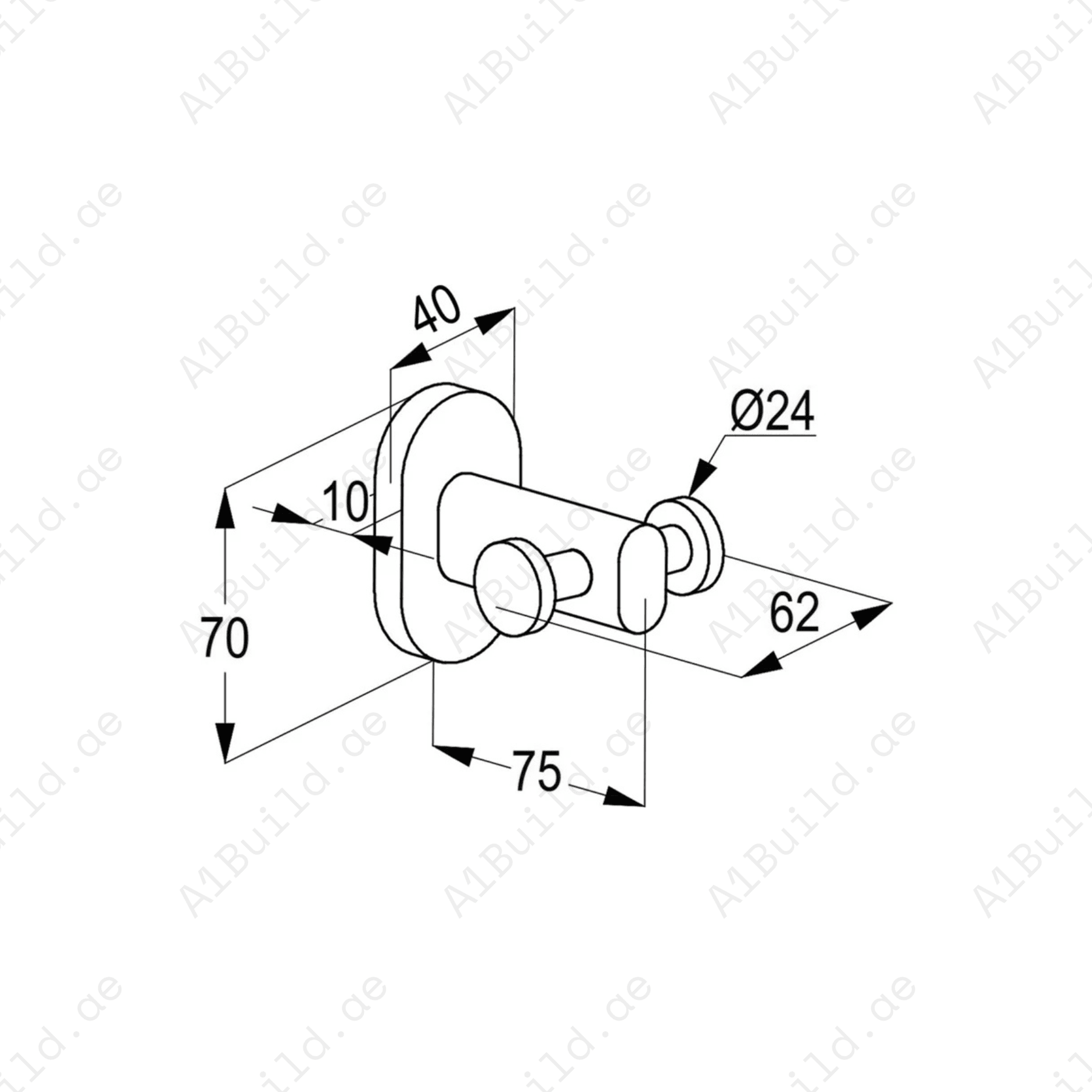 PASSIONRobeHook_ChromeWallFasteningwithScrewsandDowels_2