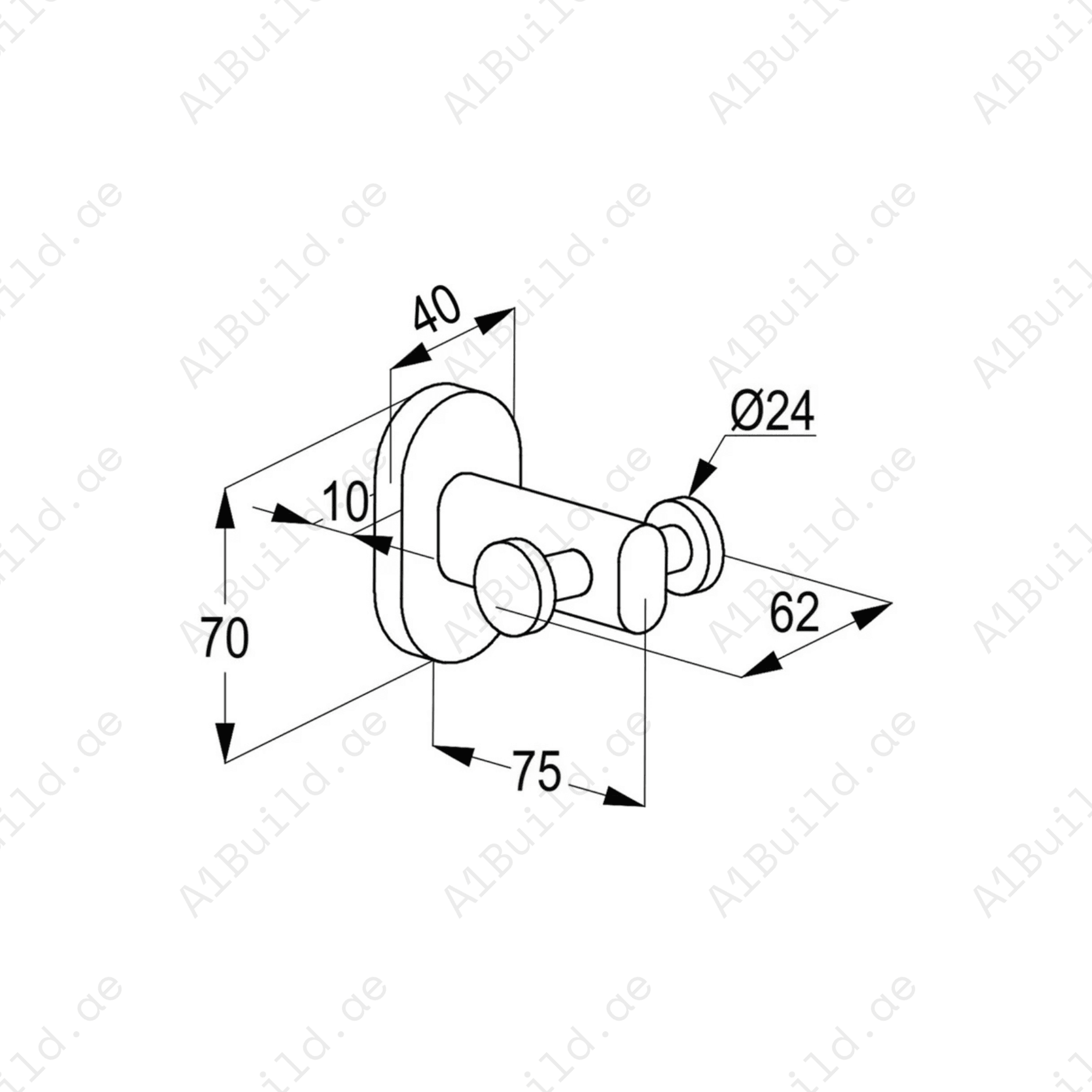 PASSIONRobeHook_ChromeWallFasteningwithScrewsandDowels_2