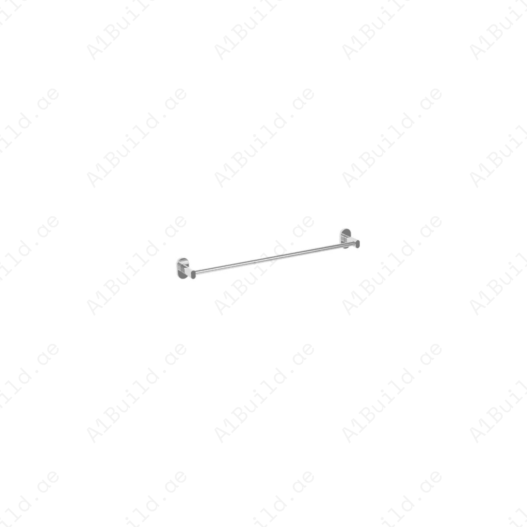 PASSION Single Towel Bar in Chrome | Wall Fastening with Screws