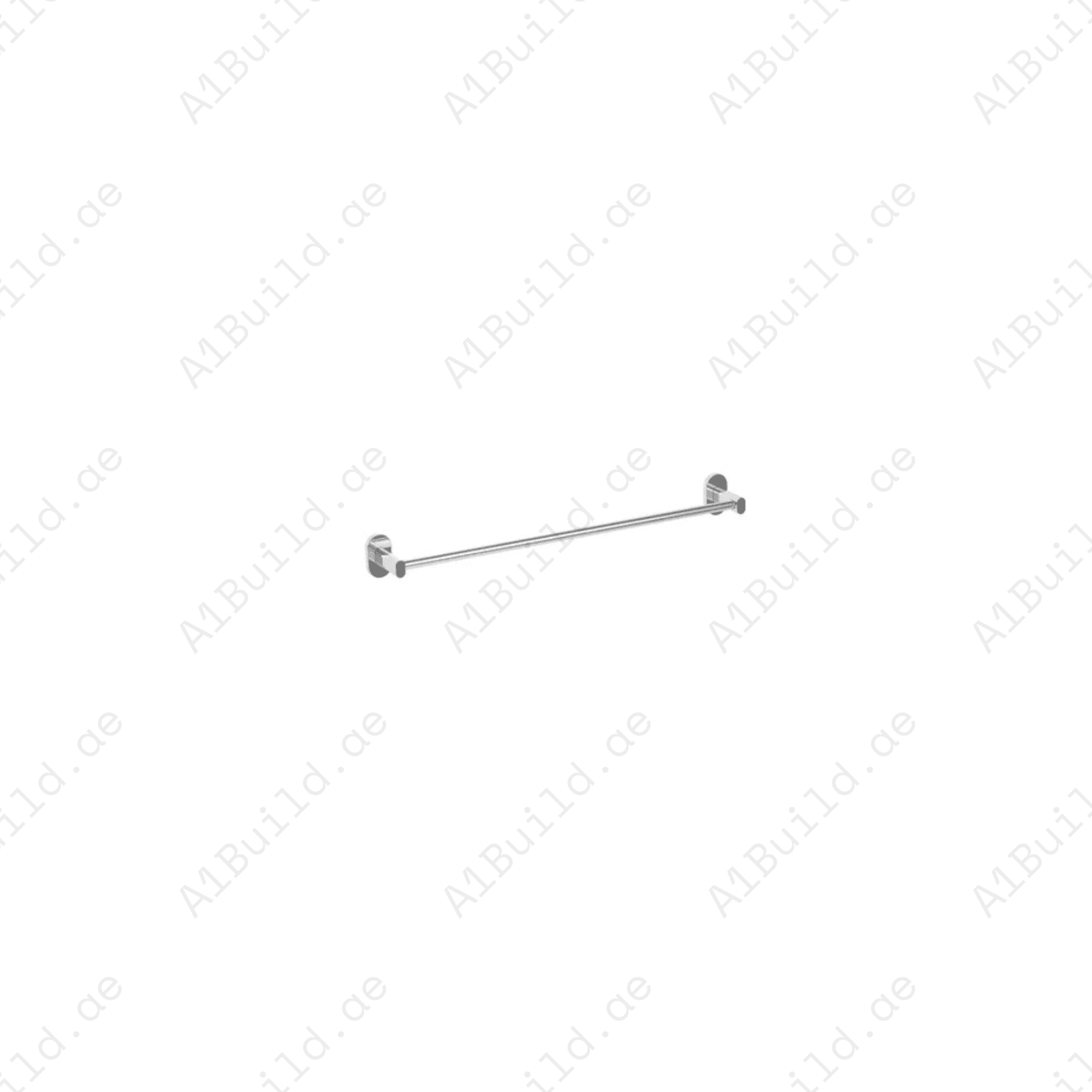 PASSION Single Towel Bar in Chrome | Wall Fastening with Screws