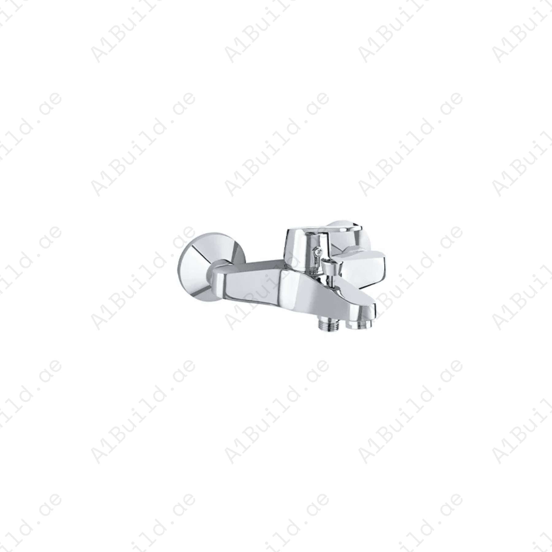 PEAK Single Lever Bath and Shower Mixer | Chrome Finish with Flow Regulator