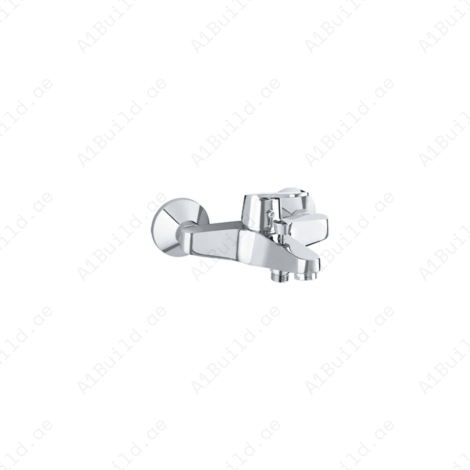 PEAK Single Lever Bath and Shower Mixer | Chrome Finish with Flow Regulator