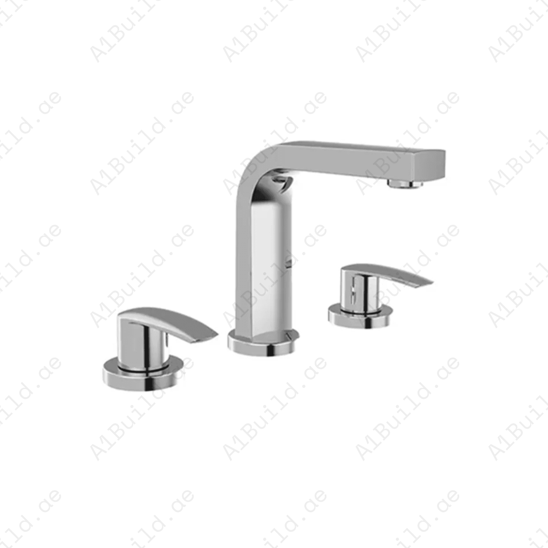 PEARL Basin Mixer with Pop Up Waste G 1 1/4 DN 15 | Chrome 3-Hole Deck