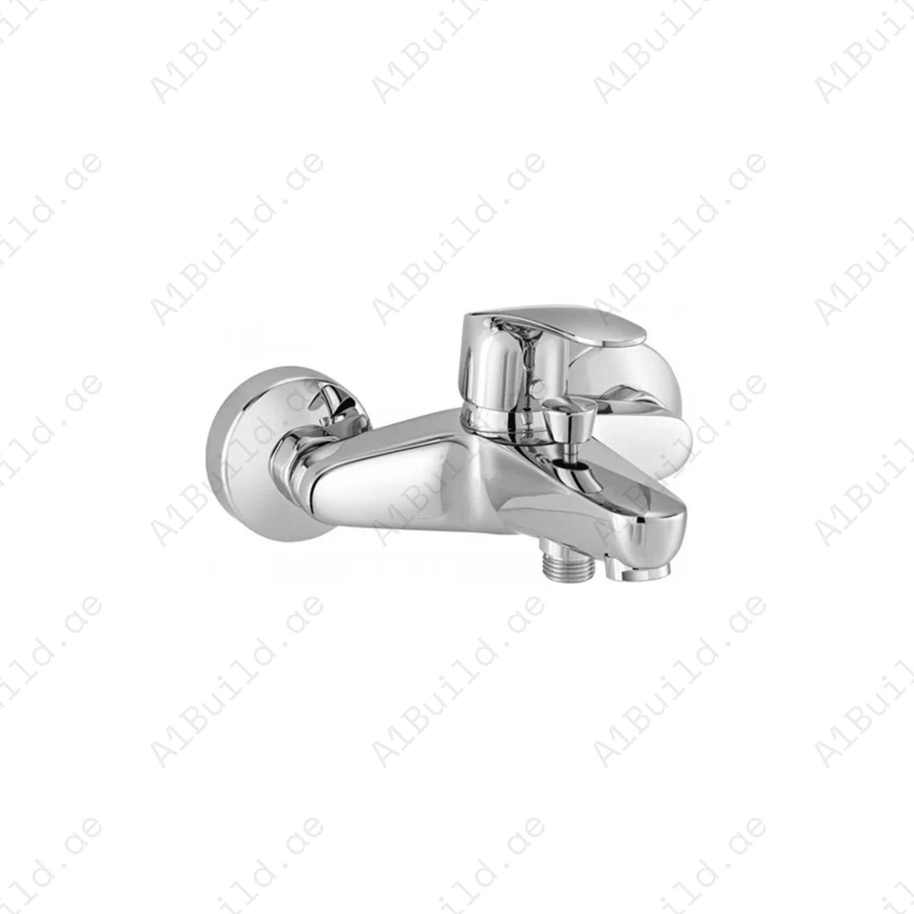 PEARL Single Lever Bath and Shower Mixer | Chrome Finish with Flow Regulator