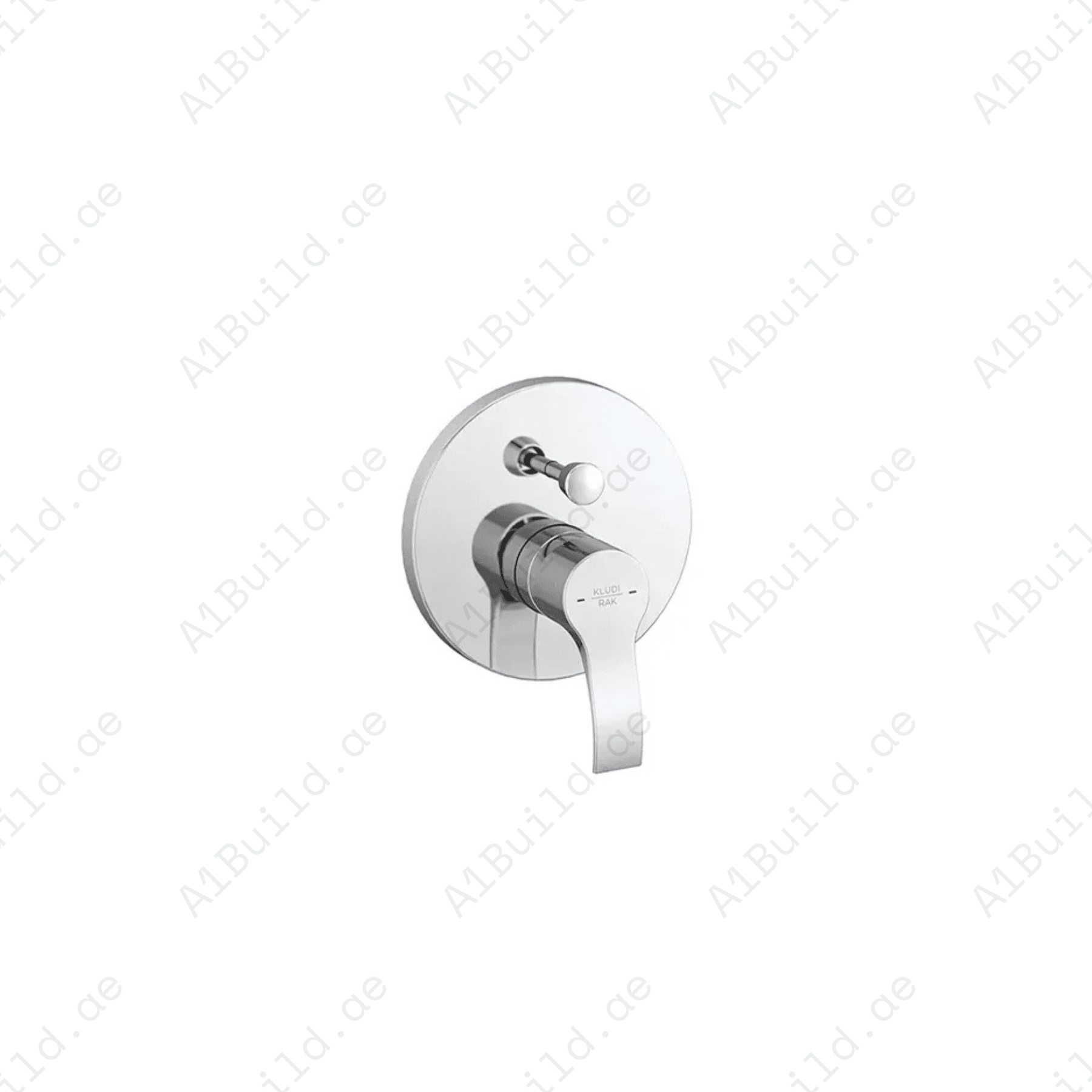 PETRA Concealed Single Lever Bath and Shower Mixer Trim Set Chrome