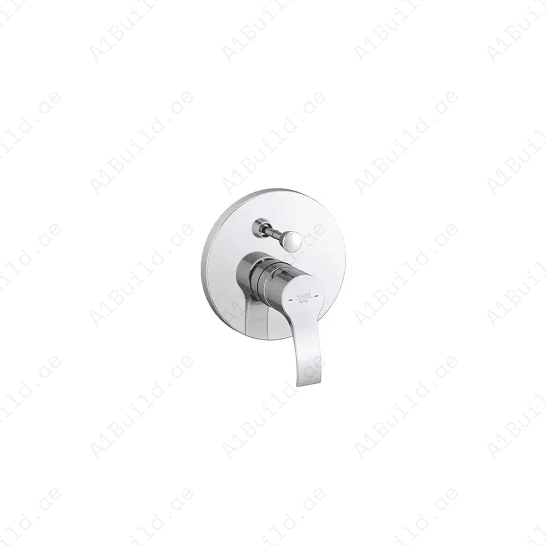 PETRA Concealed Single Lever Bath and Shower Mixer Trim Set Chrome