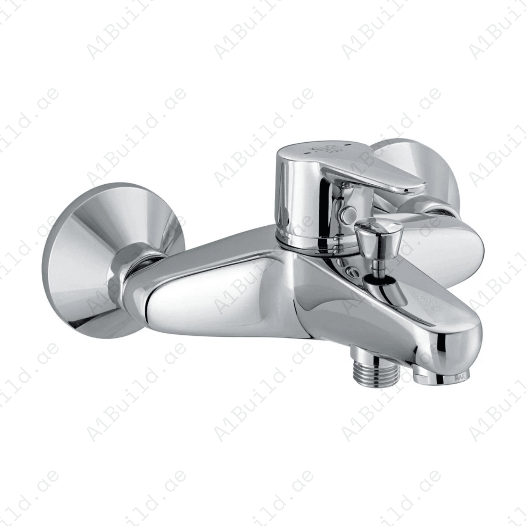 POLARIS Single Lever Bath and Shower Mixer | Chrome Finish with Flow Regulator
