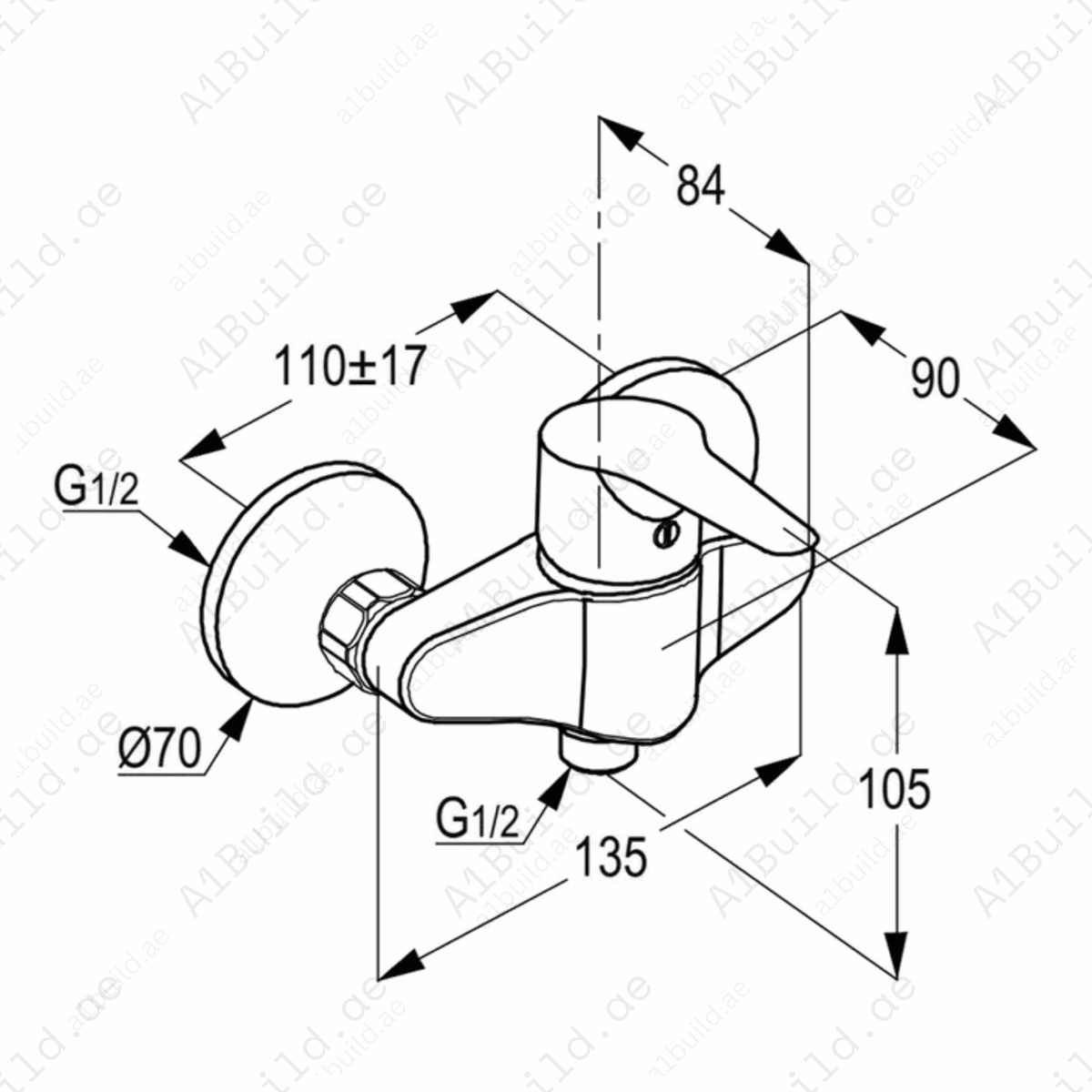 POLARISSingleLeverShattafMixerwithCeramicCartridge_Chrome_3