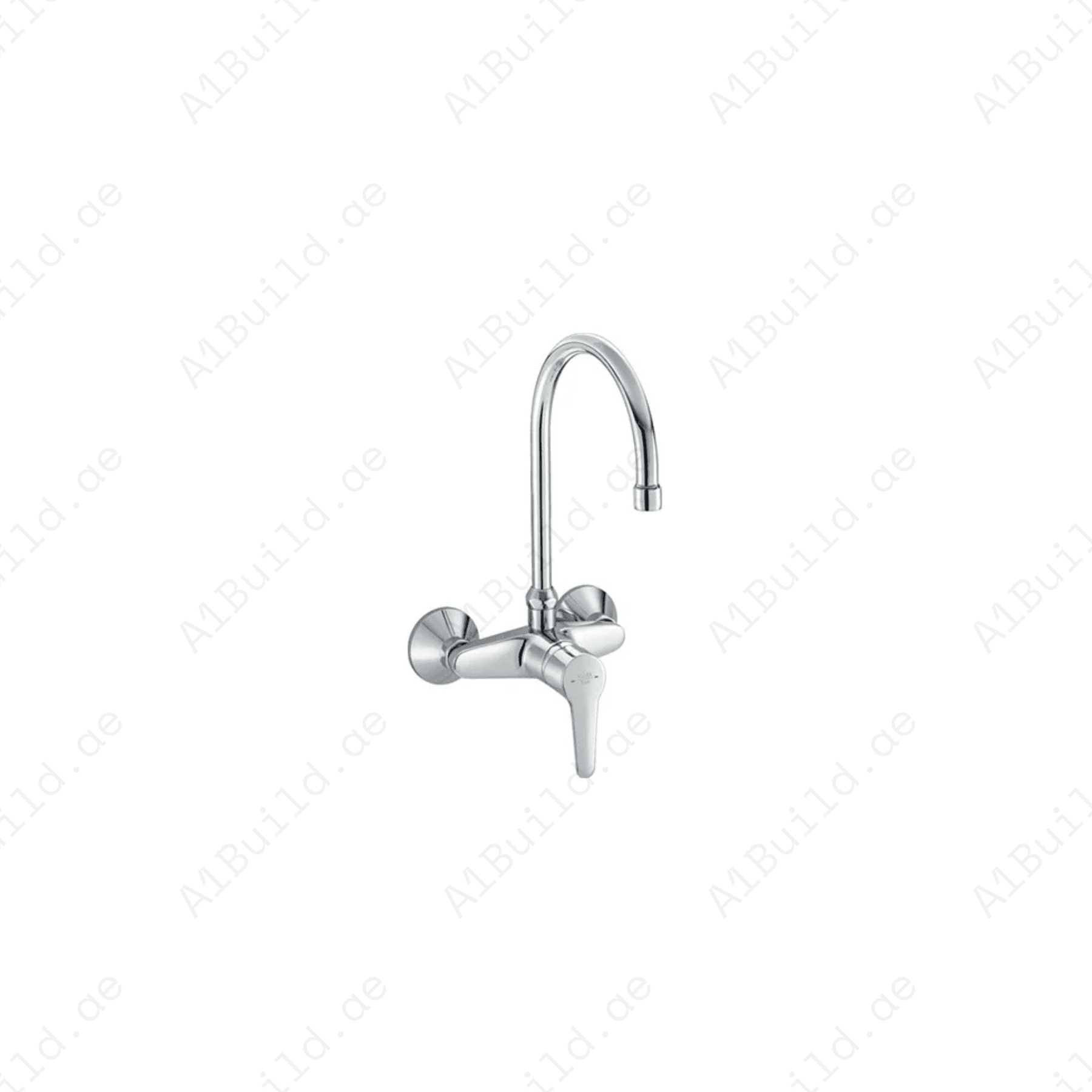 POLARIS Wall-Mounted Single Lever Sink Mixer | Chrome, 3.8 L/min Flow