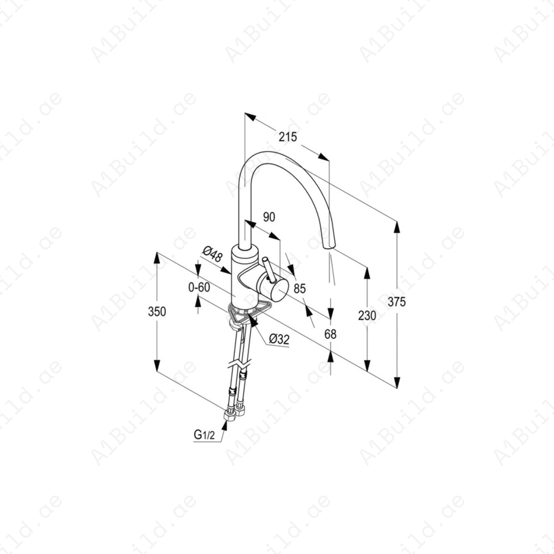 PRIME Single Lever Sink Mixer | Chrome Finish for Modern Kitchens