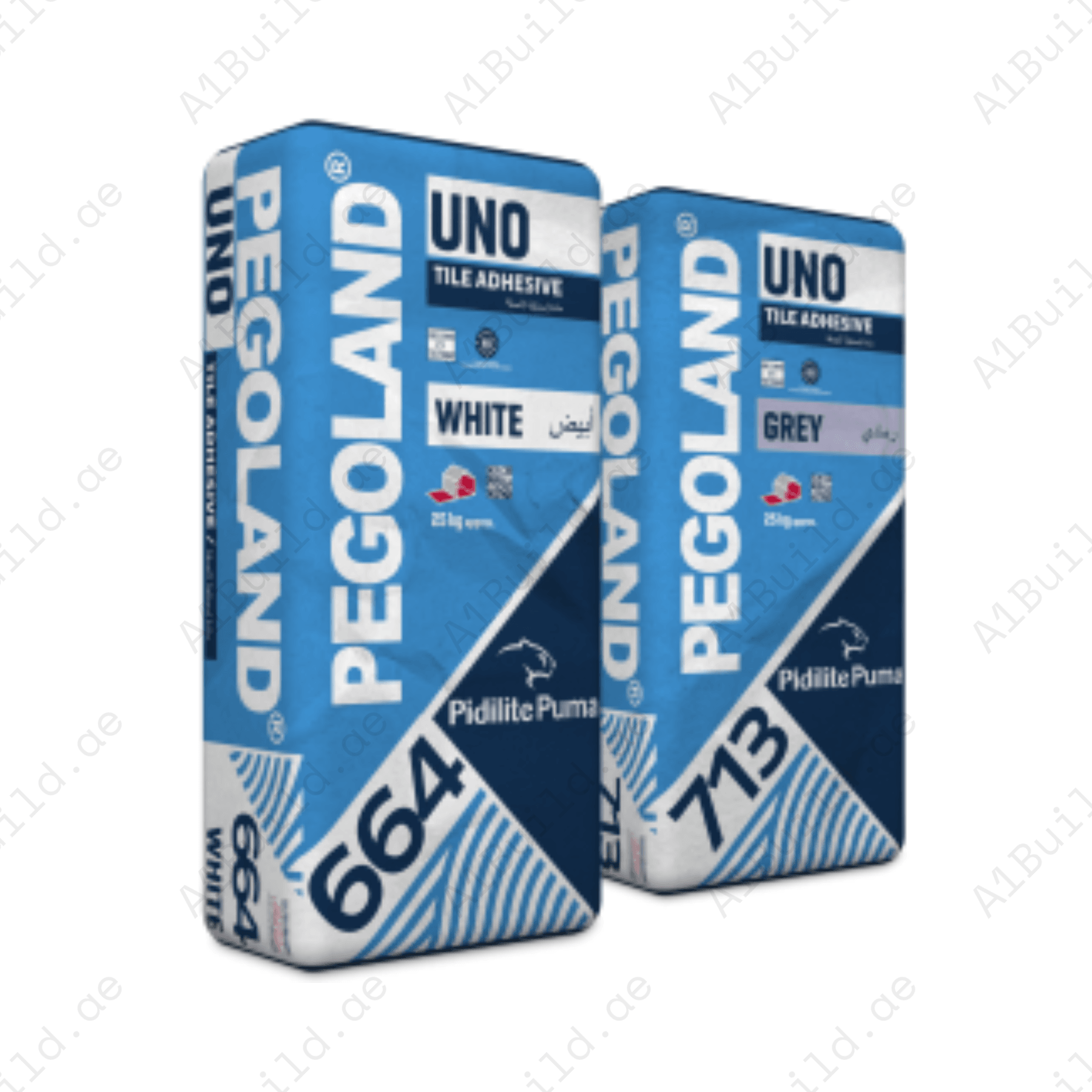 Pegoland Uno C1 20kg Tile Adhesive White – UAE Tiling