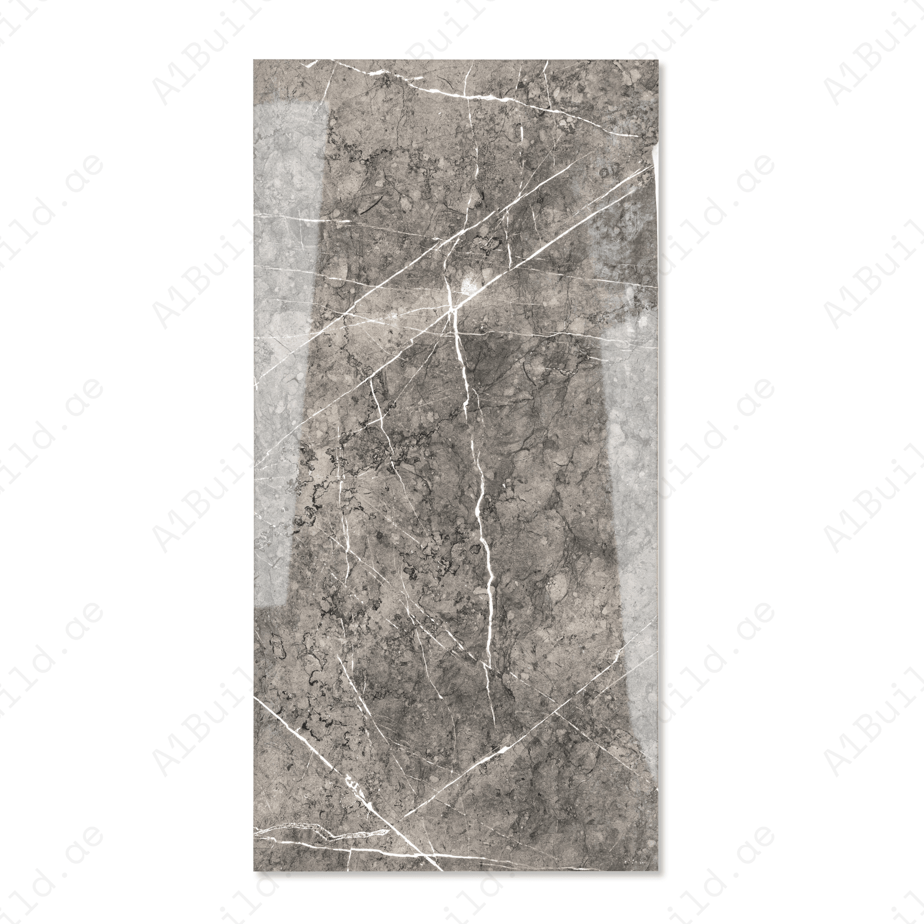 Pitera Grey porcelain tile 60x120cm 9mm thickness, grey marble look design, durable porcelain tile ideal for modern floors and walls.