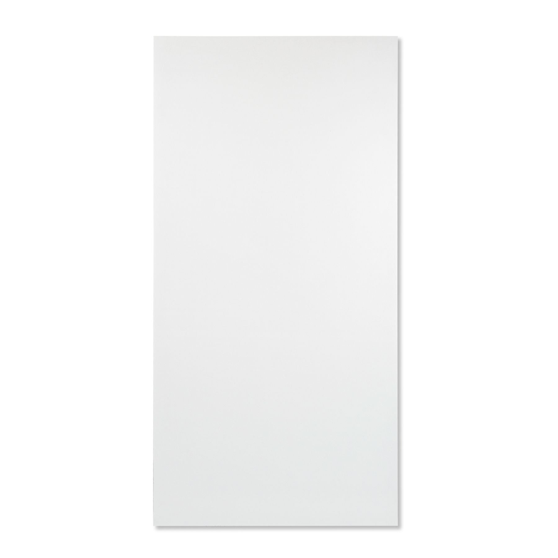 Plain White porcelain tile 60x120cm 9mm thick offers a clean minimalist look with strong porcelain performance for modern floor and wall designs.