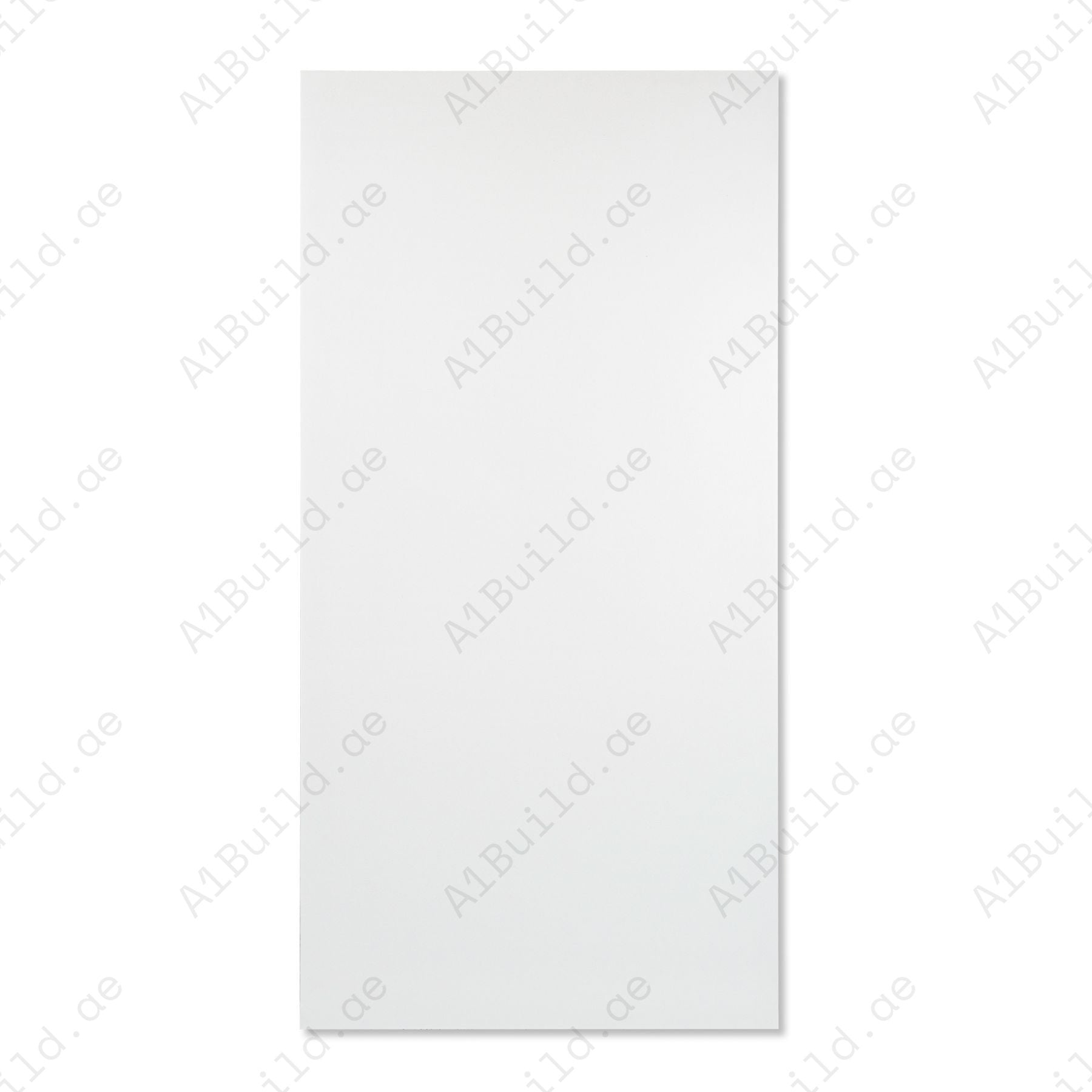Plain White porcelain tile 60x120cm 9mm thick offers a clean minimalist look with strong porcelain performance for modern floor and wall designs.