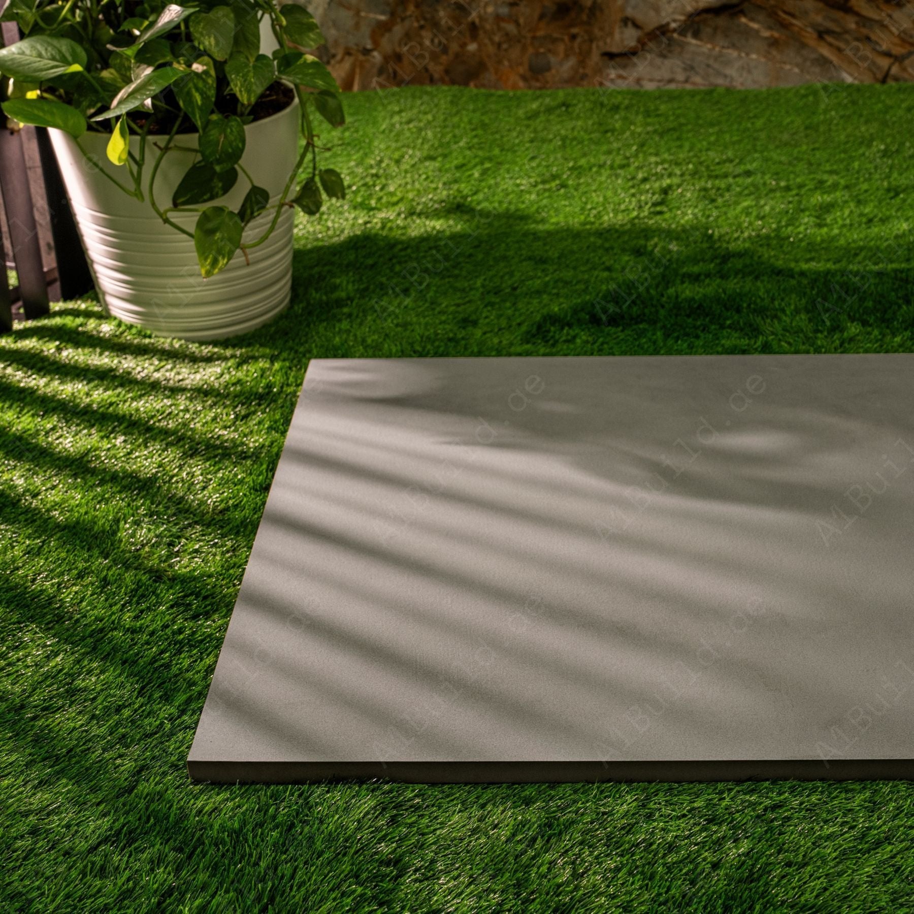Platinum Grey 60x120cm x 20mm Matt R11 Porcelain Stone Floor Tile