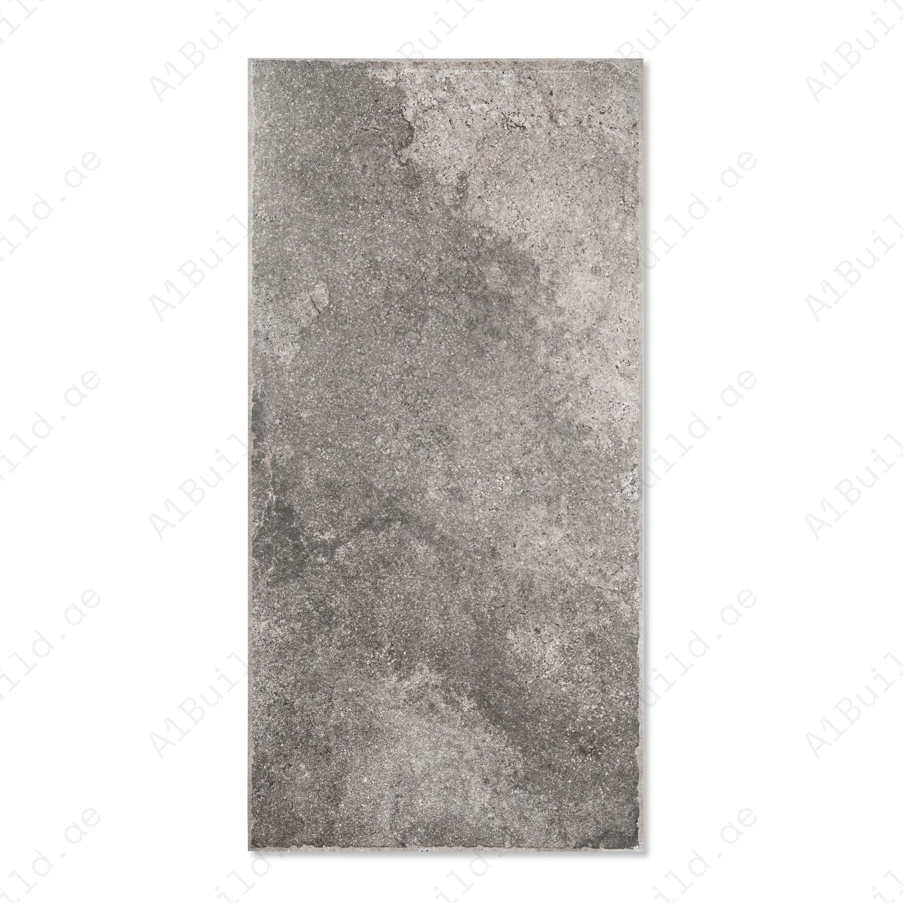 Portland Nero Edge matte cement effect porcelain tile 60x120cm 9mm delivers deep charcoal tones, modern texture, and durable performance for floors and walls.