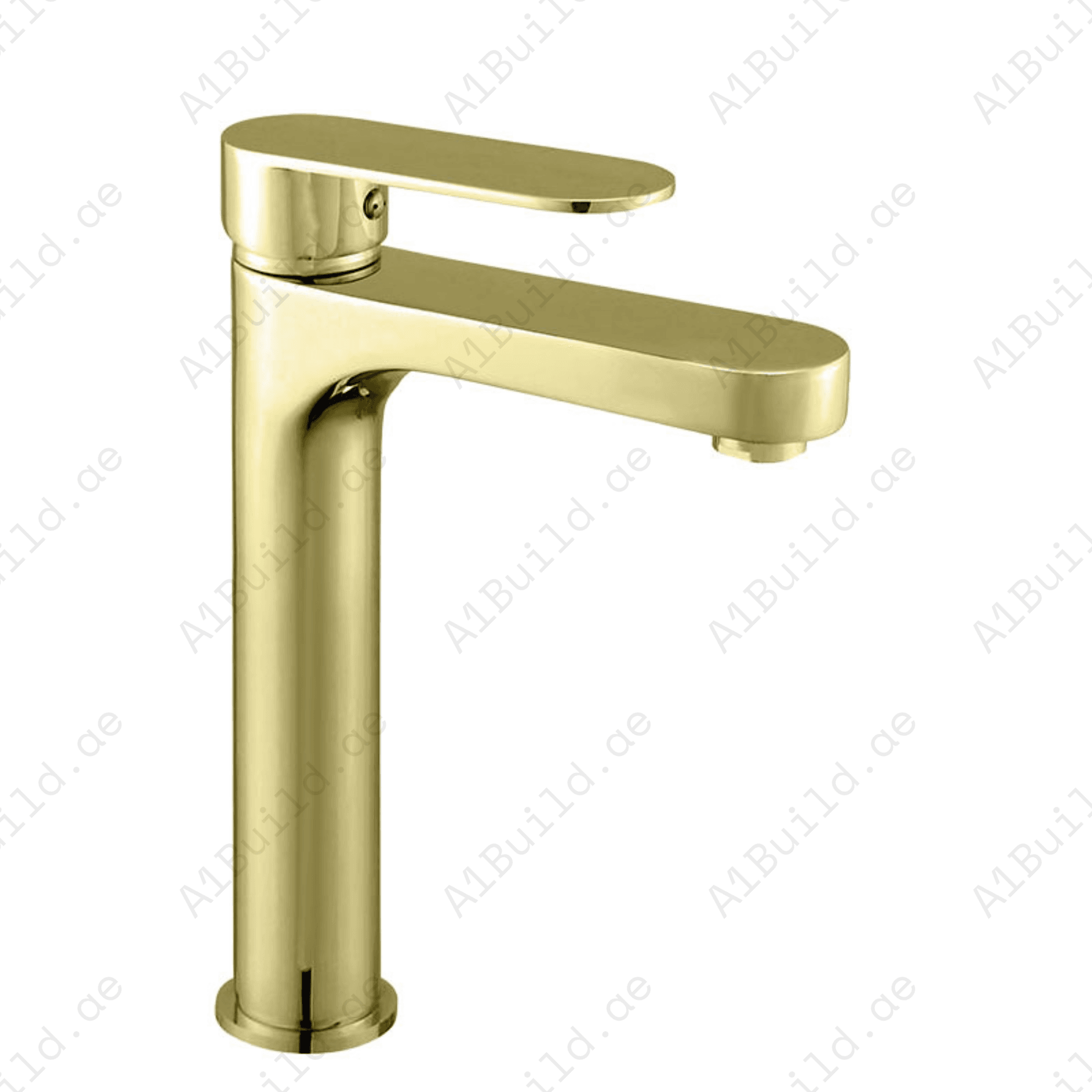 PremiumMattGoldBrassBasinMixerLongLastingDurability_2