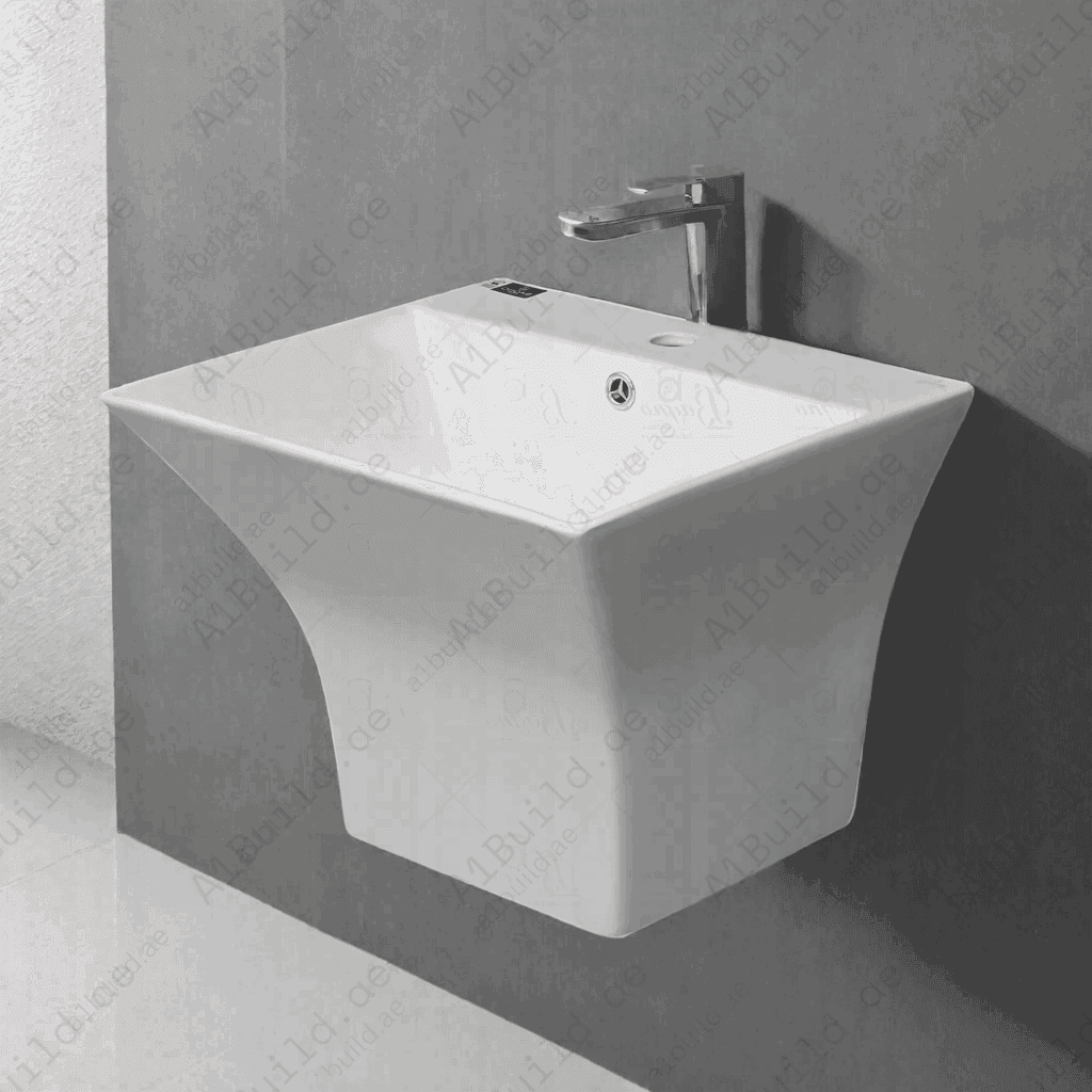 PremiumWallHungBasinwithHigh-QualityCeramicforModernBathrooms_2
