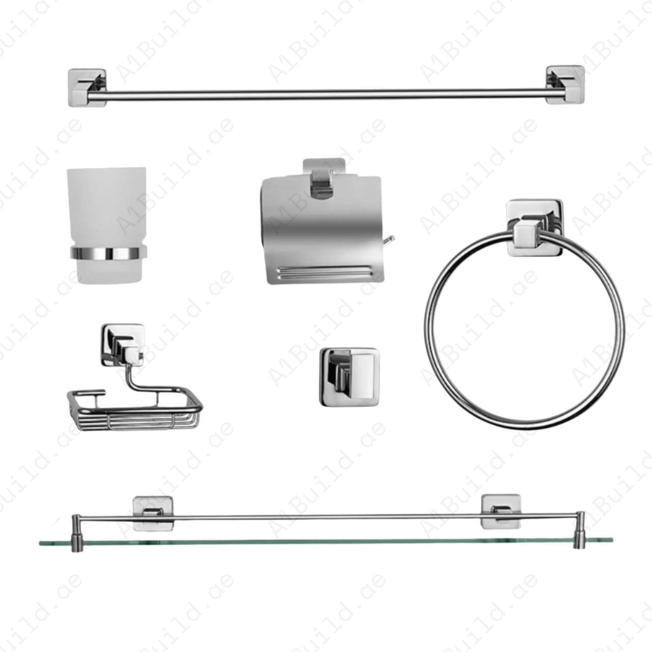 Premium Chrome Bathroom Accessories