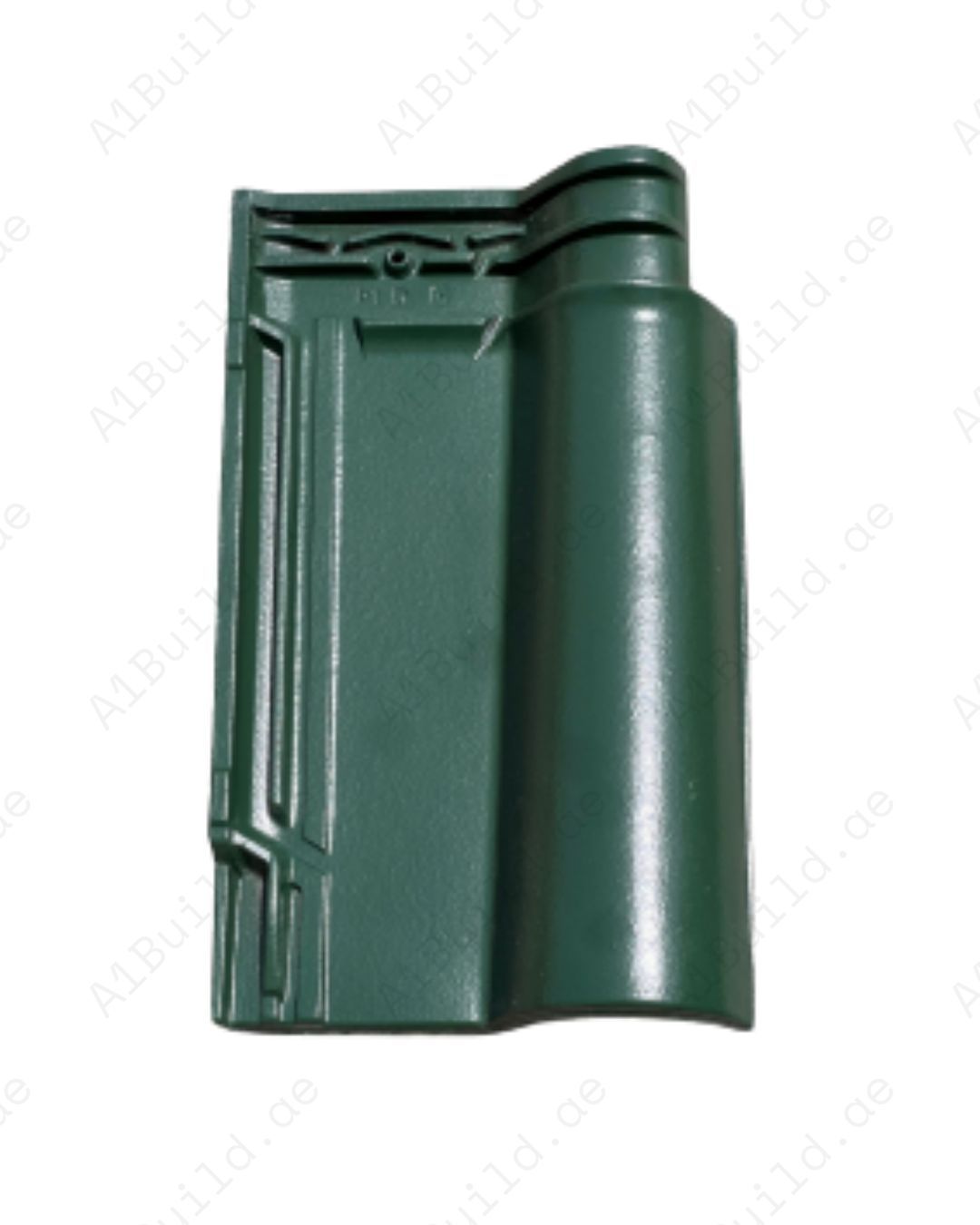 Premium Ruby Green roof tile 45.1×27.3 cm with superior ceramic strength and modern color finish. Durable, fade-resistant, and ideal for luxury roofing.