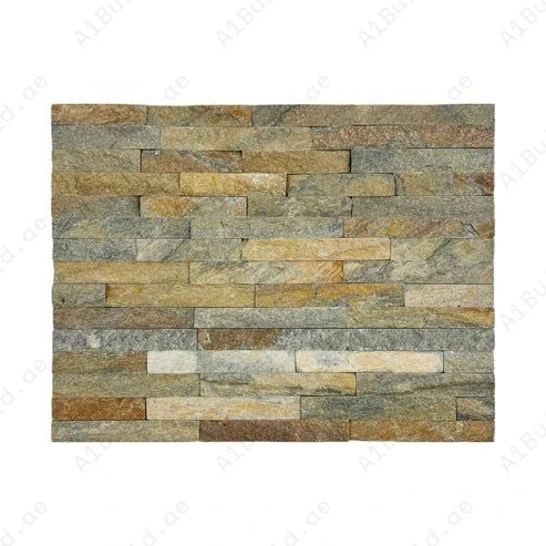 Premium Starlit Quartz Wall Cladding in Rust Army Green & Rust Moss Green. Durable stone finish with rich textures for elegant, modern, and classic interiors.