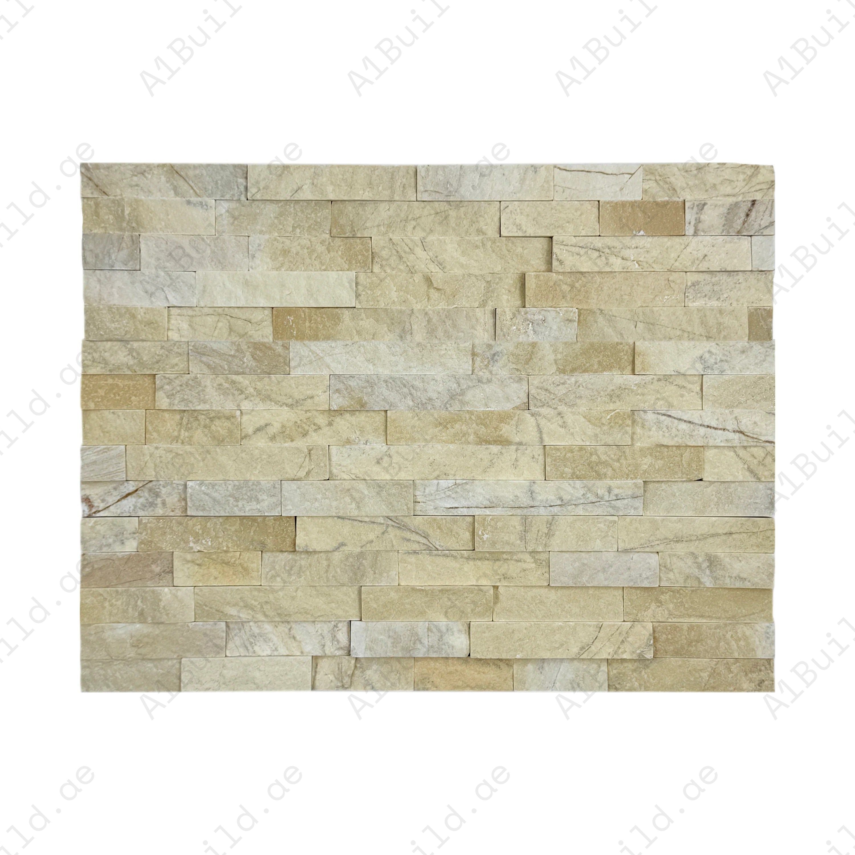 Premium Starlit Quartz Yellow Split Marble Wall Cladding. Durable stone finish with rich textures adds elegance, warmth, and timeless style to interiors.