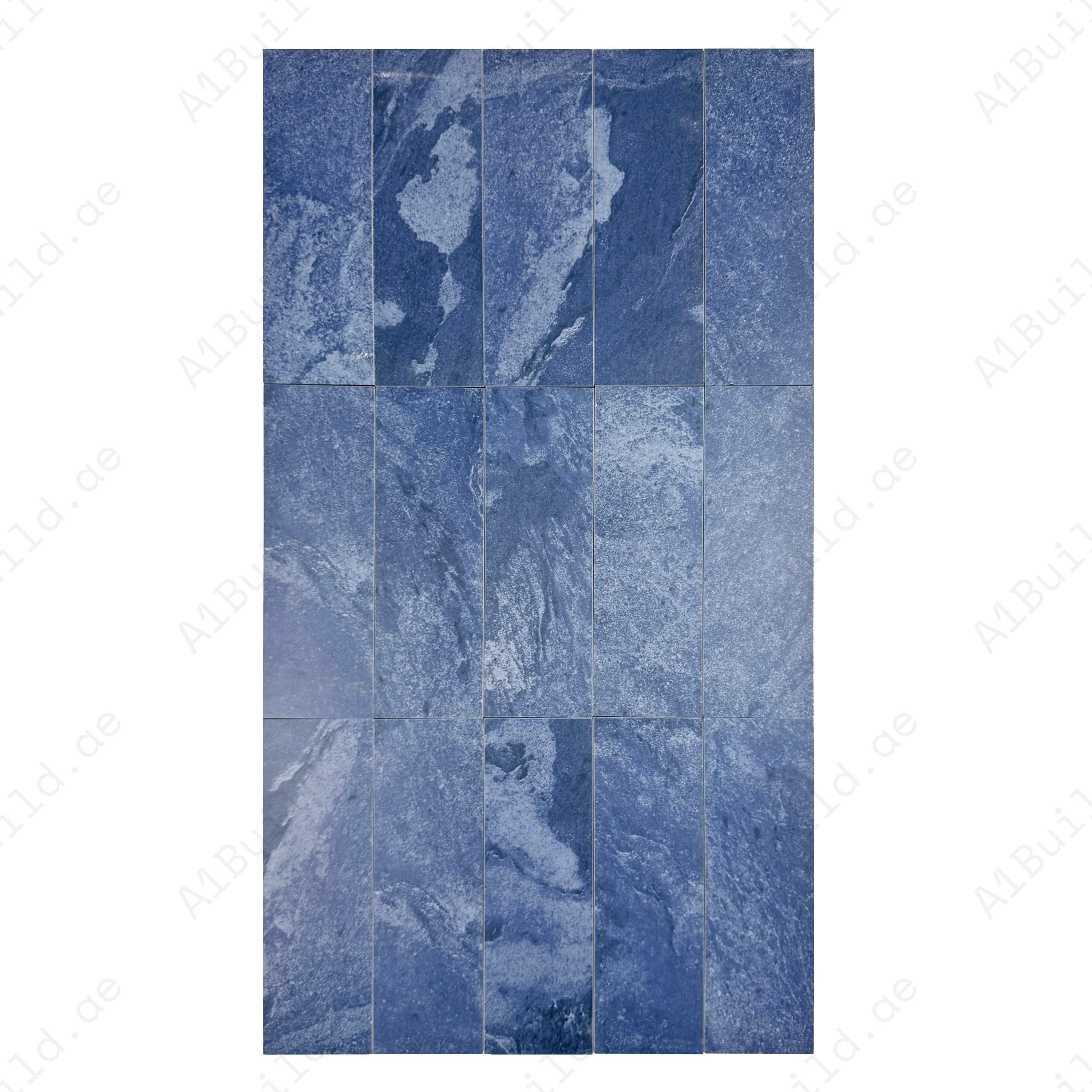 Premium Sukabumi Blue Pattern Porcelain Tile for pools, spas & water features. Durable, slip-resistant, UV-stable, and eco-friendly for lasting style.