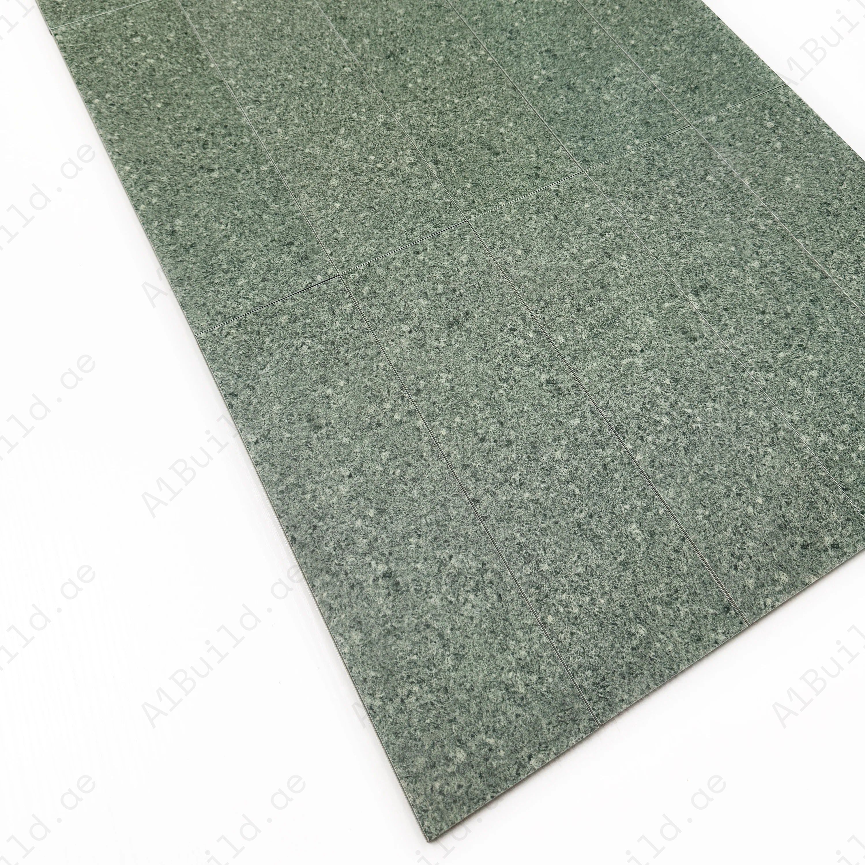 Premium Sukabumi Light Green Porcelain Tile (100x300 mm) – slip-resistant, UV-stable, eco-friendly tiles ideal for swimming pools, spas & water features in Dubai.