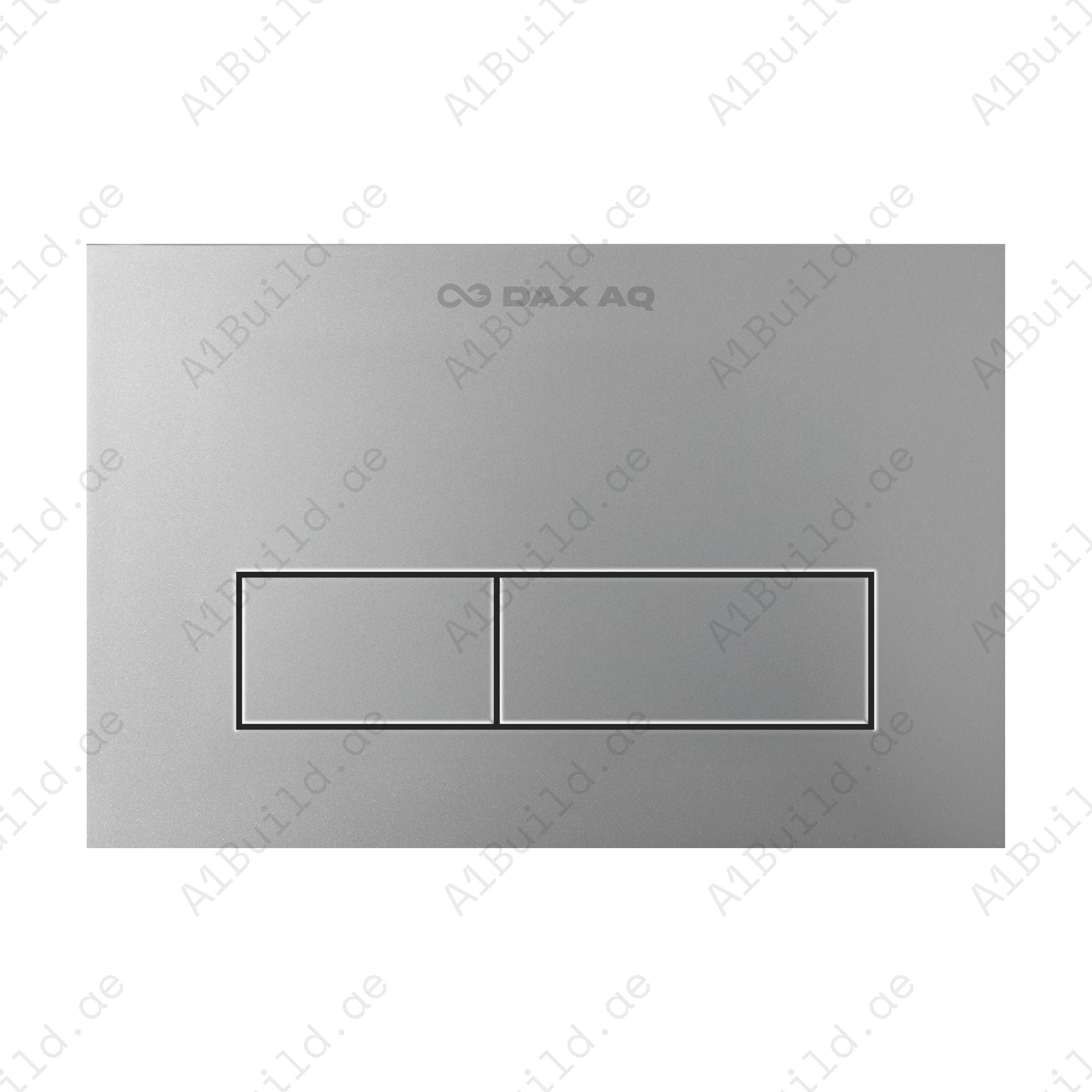 Premium Twinbar Silver Matt switch plate featuring a sleek matt finish, durable, scratch resistance-modern design Ideal for stylish modular switch installations