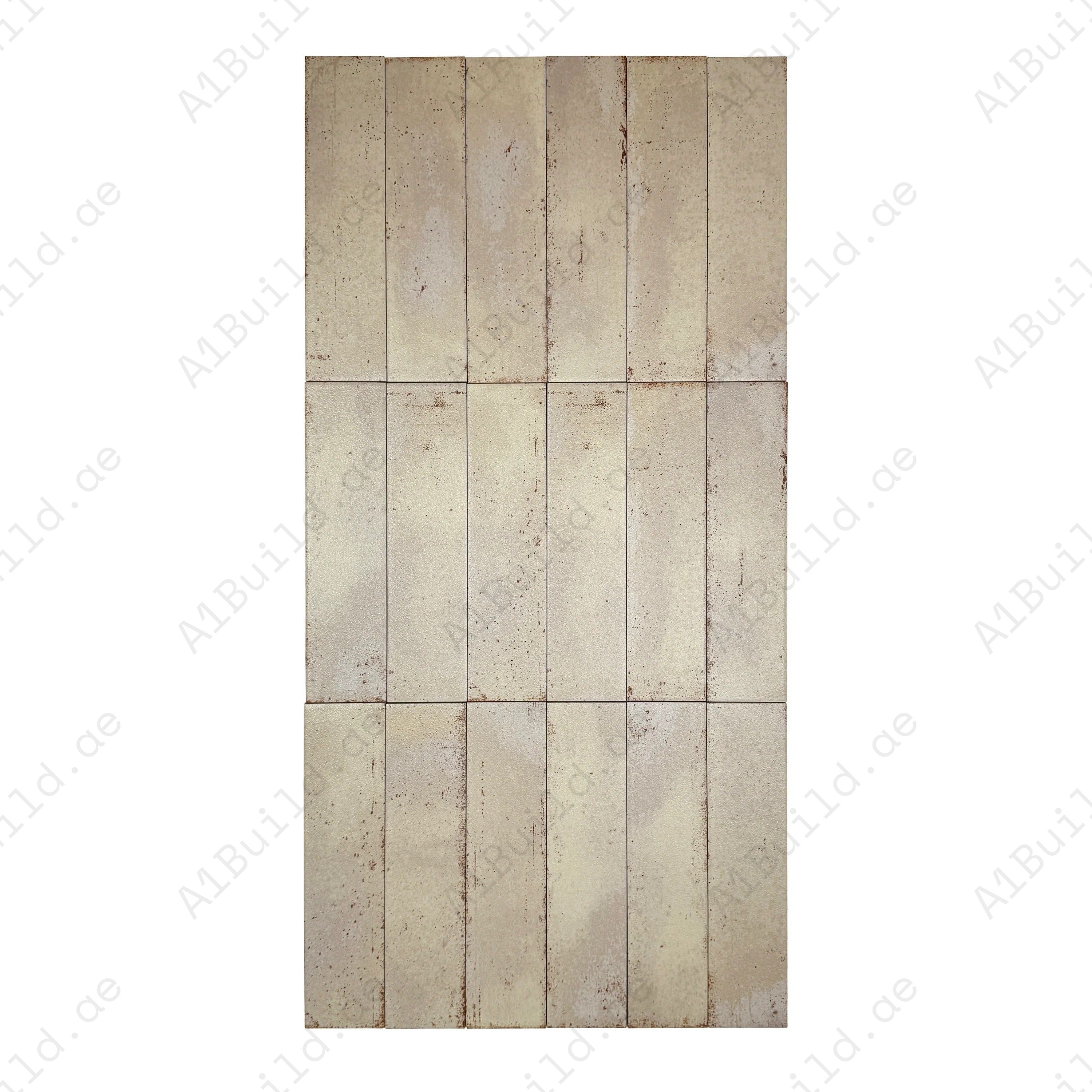 Premium almond brown ceramic artisanal tiles. Matte finish, durable, waterproof, scratch-resistant, ideal for kitchens, bathrooms, and elegant interior walls.