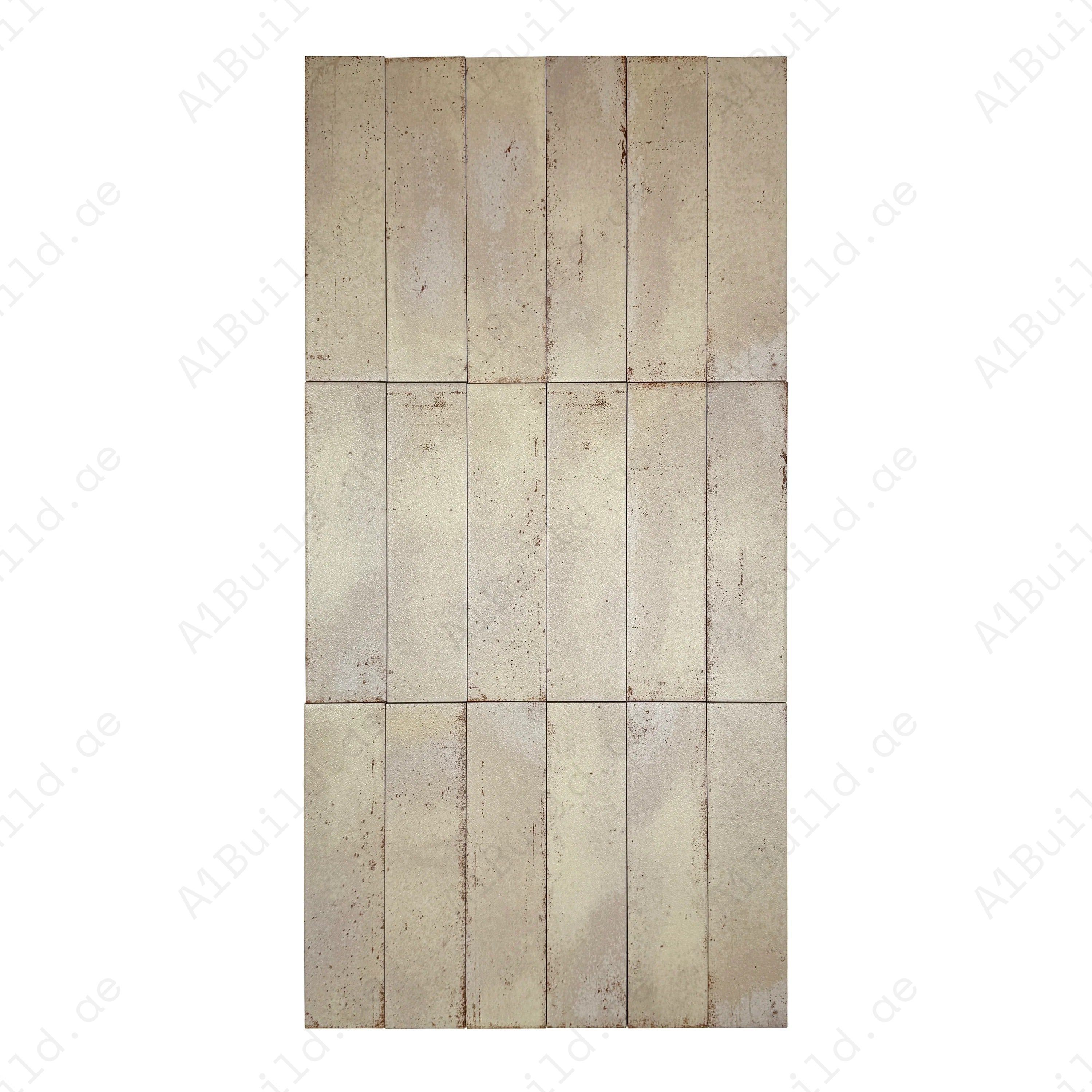 Premium almond brown ceramic artisanal tiles. Matte finish, durable, waterproof, scratch-resistant, ideal for kitchens, bathrooms, and elegant interior walls.