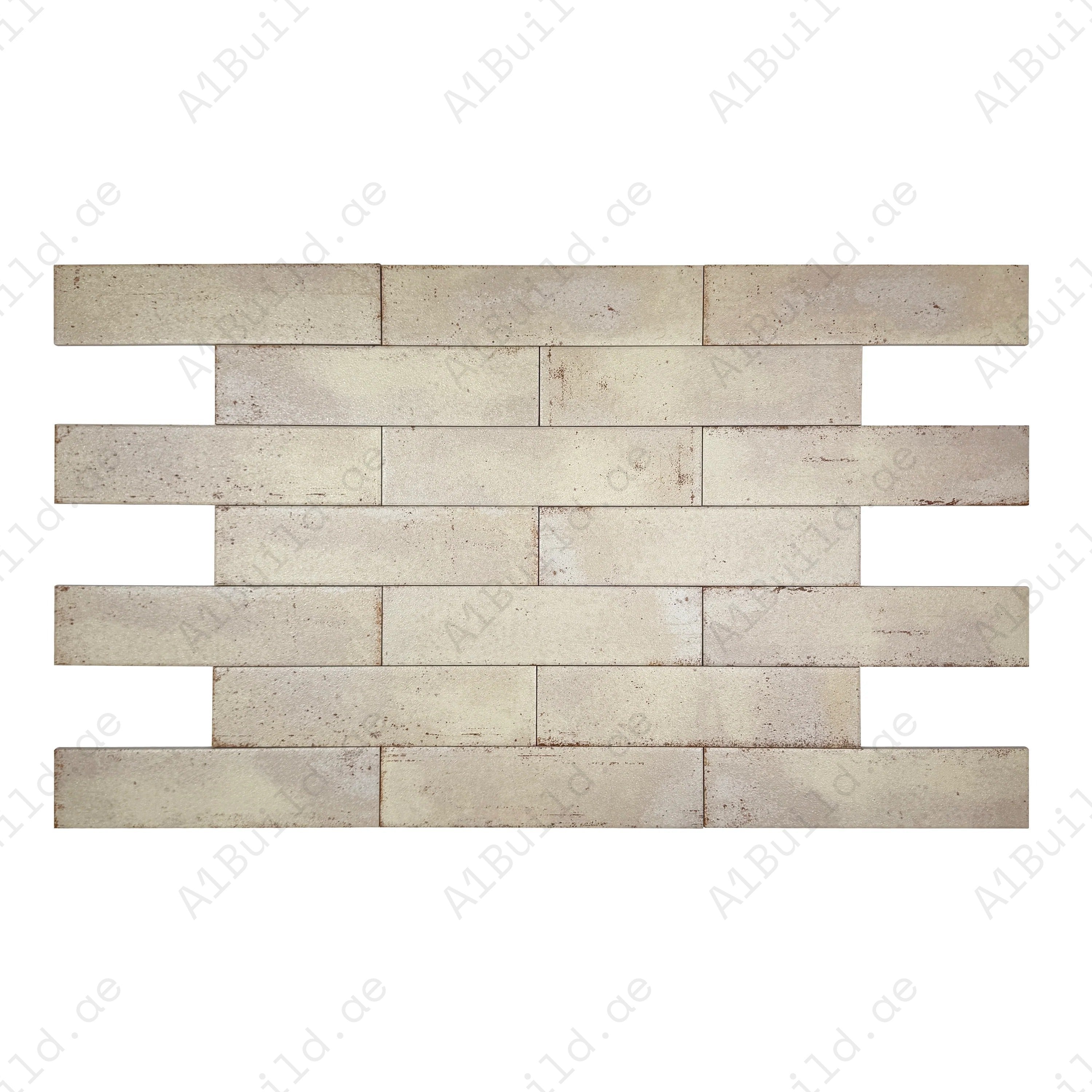 Premium almond brown ceramic artisanal tiles. Matte finish, durable, waterproof, scratch-resistant, ideal for kitchens, bathrooms, and elegant interior walls.