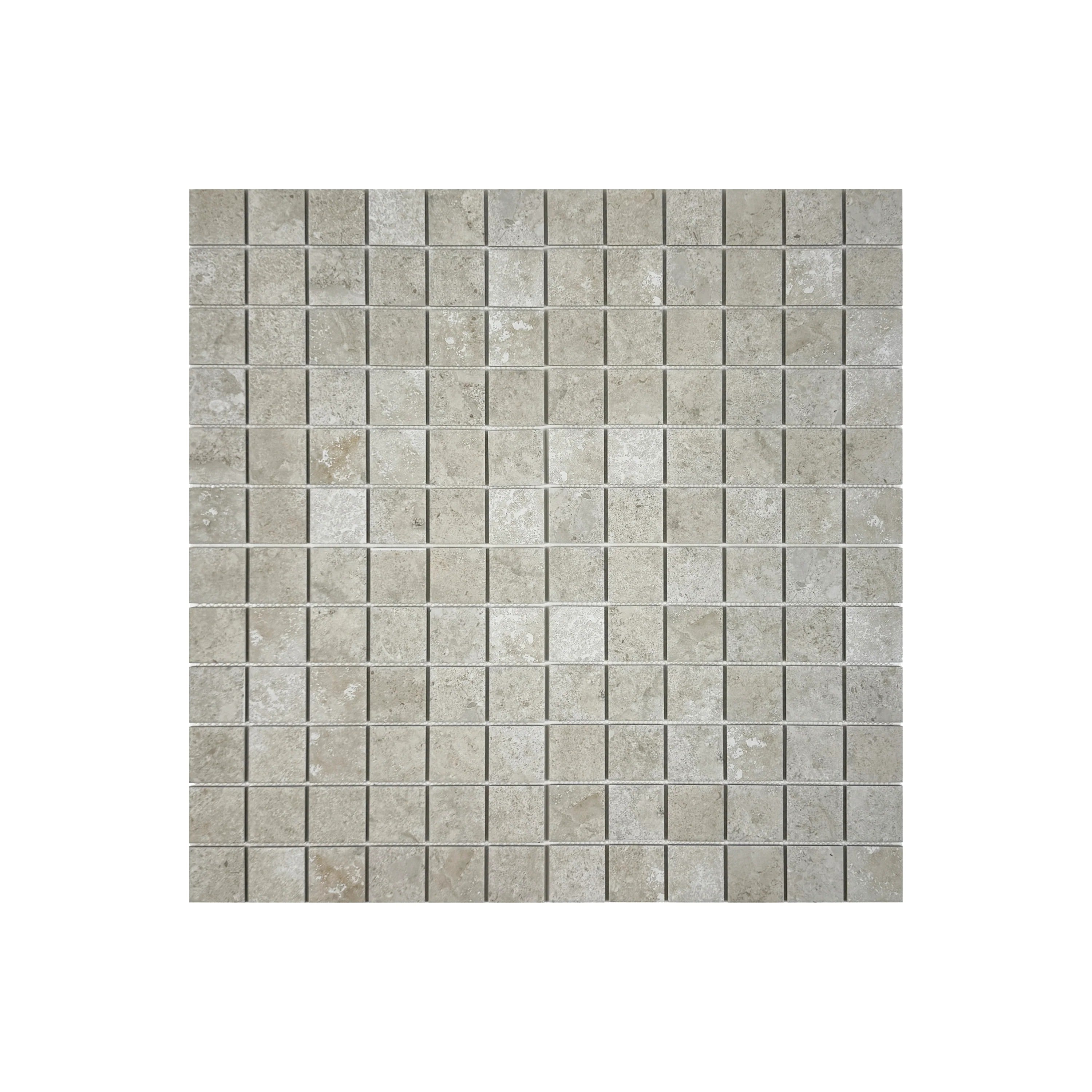 Premium light beige porcelain mosaic tiles for Dubai pools and spas. Slip-resistant, UV-stable, eco-friendly, designed for lasting style, safety, and durability.