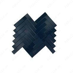 Premium navy blue glossy ceramic tile for walls, floors, and backsplashes. Durable, water-resistant, and easy to maintain—ideal for kitchens, bathrooms, and pools.