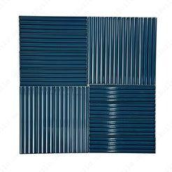 Premium navy blue glossy ceramic tile for walls, floors, and backsplashes. Durable, water-resistant, and easy to maintain—ideal for kitchens, bathrooms, and pools.