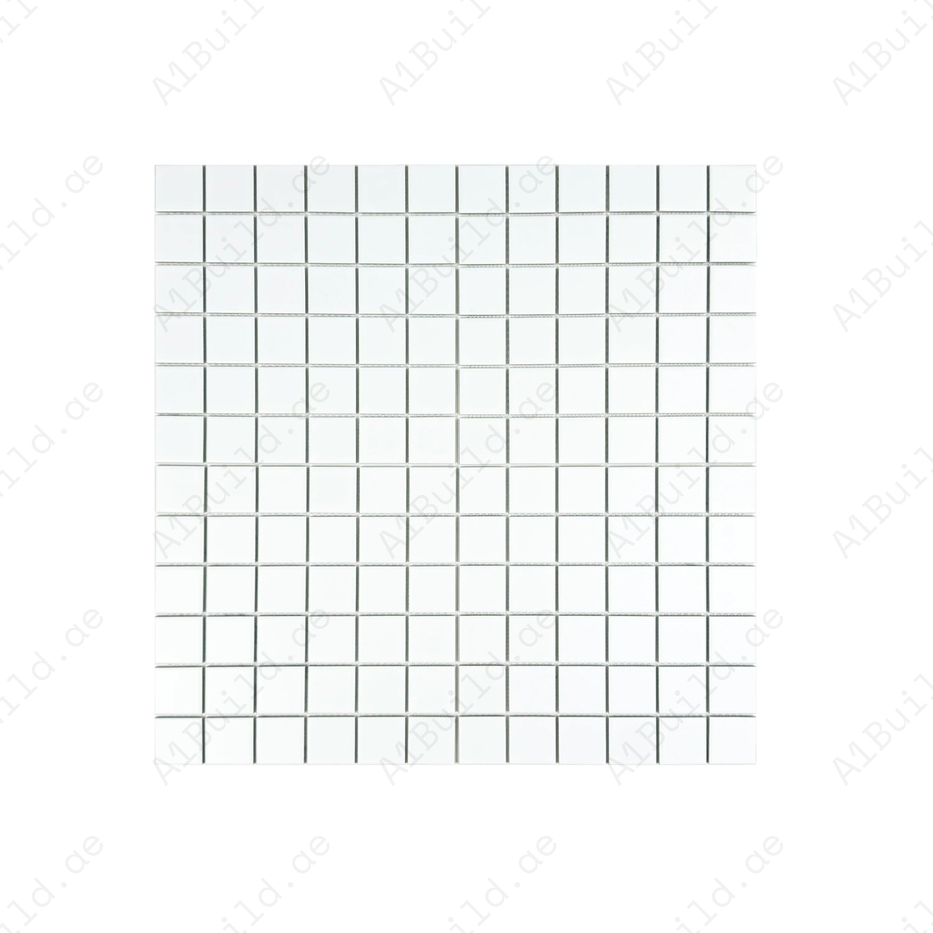Premium white matte porcelain mosaic tiles for pools, spas & water features. Durable, safe, eco-friendly design ideal for Dubai homes & commercial spaces.