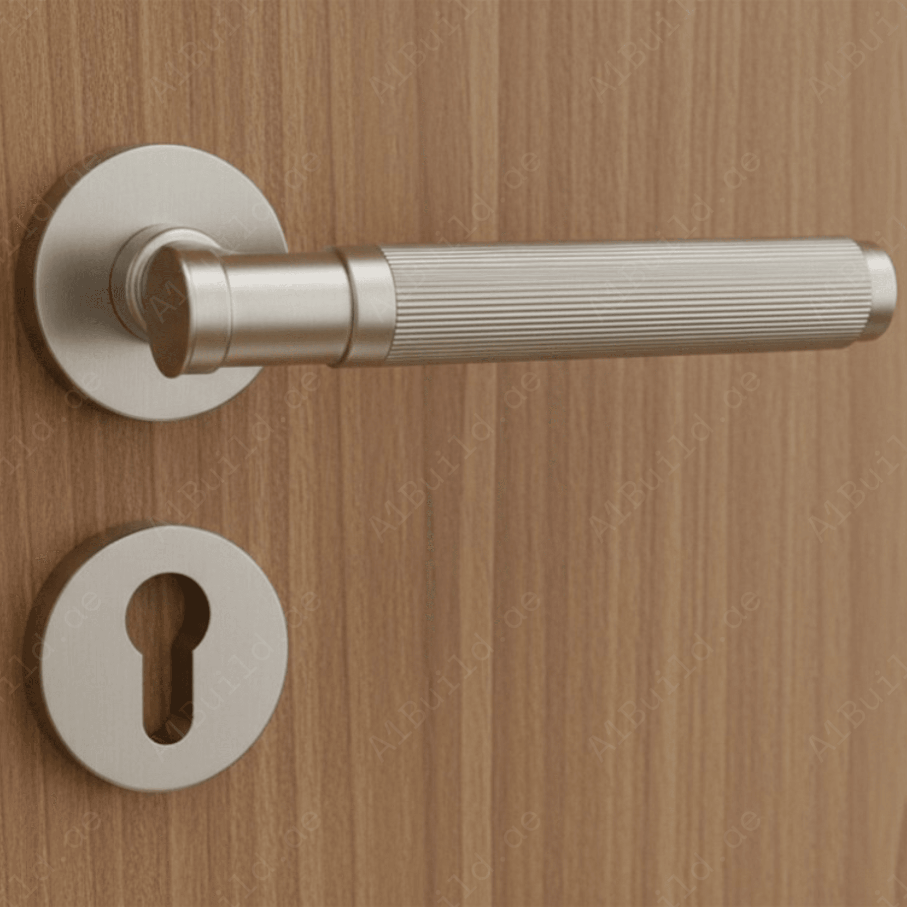 Premium zinc alloy magnetic door handle with silent lock system, modern minimalist design, and durable finish for luxury homes and offices.