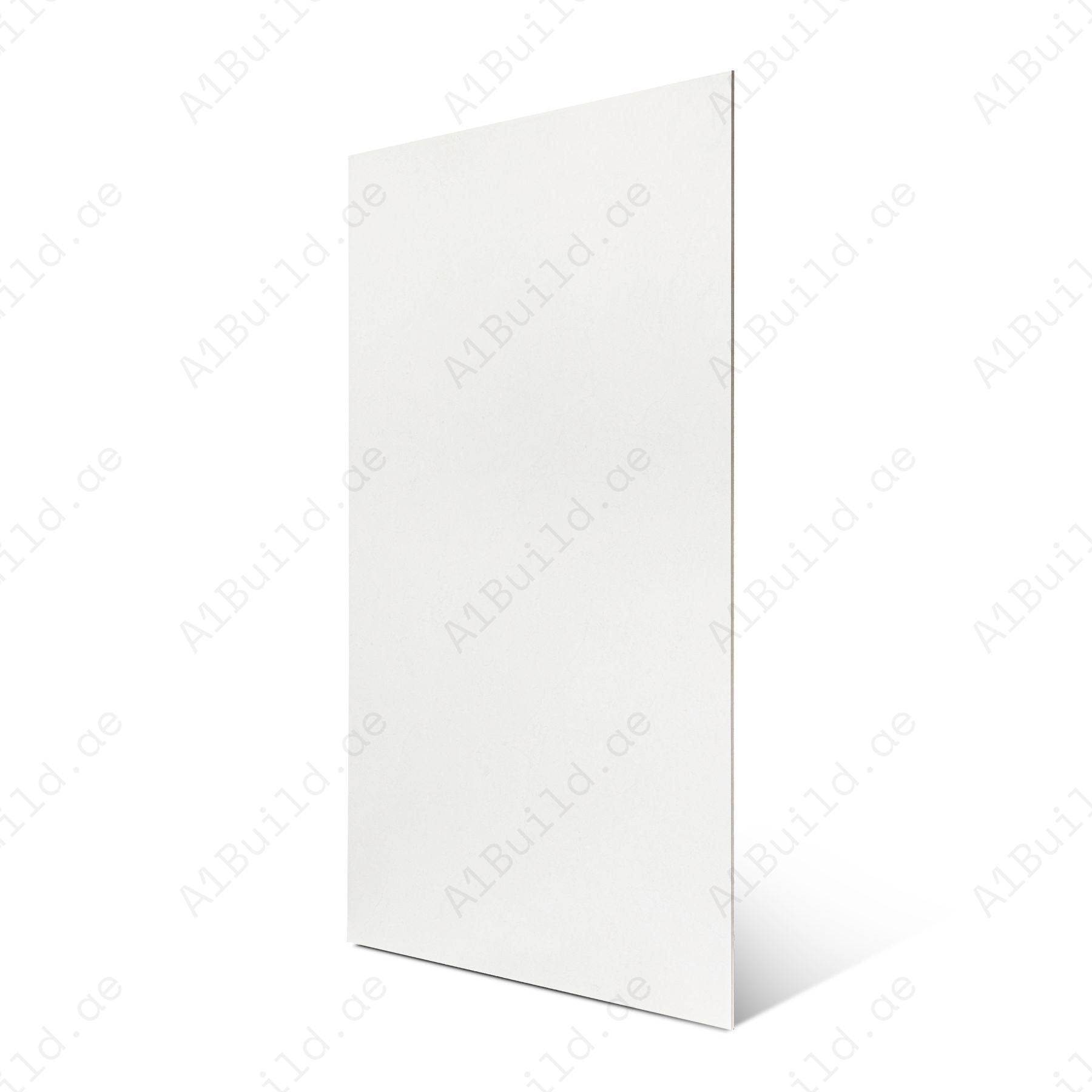 Pure Luxe White porcelain tile in 60x120cm size with luxury marble effect, bright white tones and durable 9mm thickness for walls and floors.