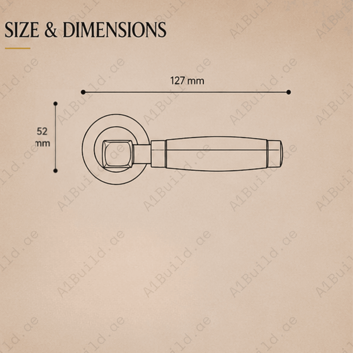 RH.9099 premium zinc alloy door handle in Satin Nickel Chrome Plated finish. Luxury architectural hardware for modern homes, hotels, offices, and interiors.