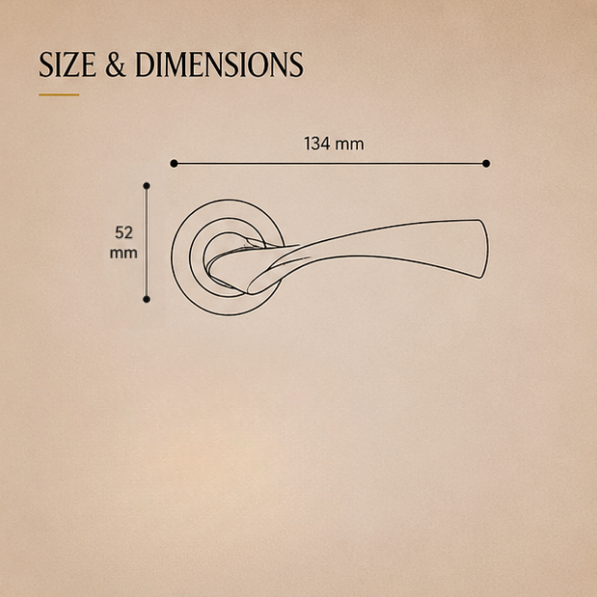 RH.9391 premium zinc alloy door handle in Satin Nickel Chrome Plated finish. Luxury architectural hardware for modern homes, hotels, offices, and interiors.